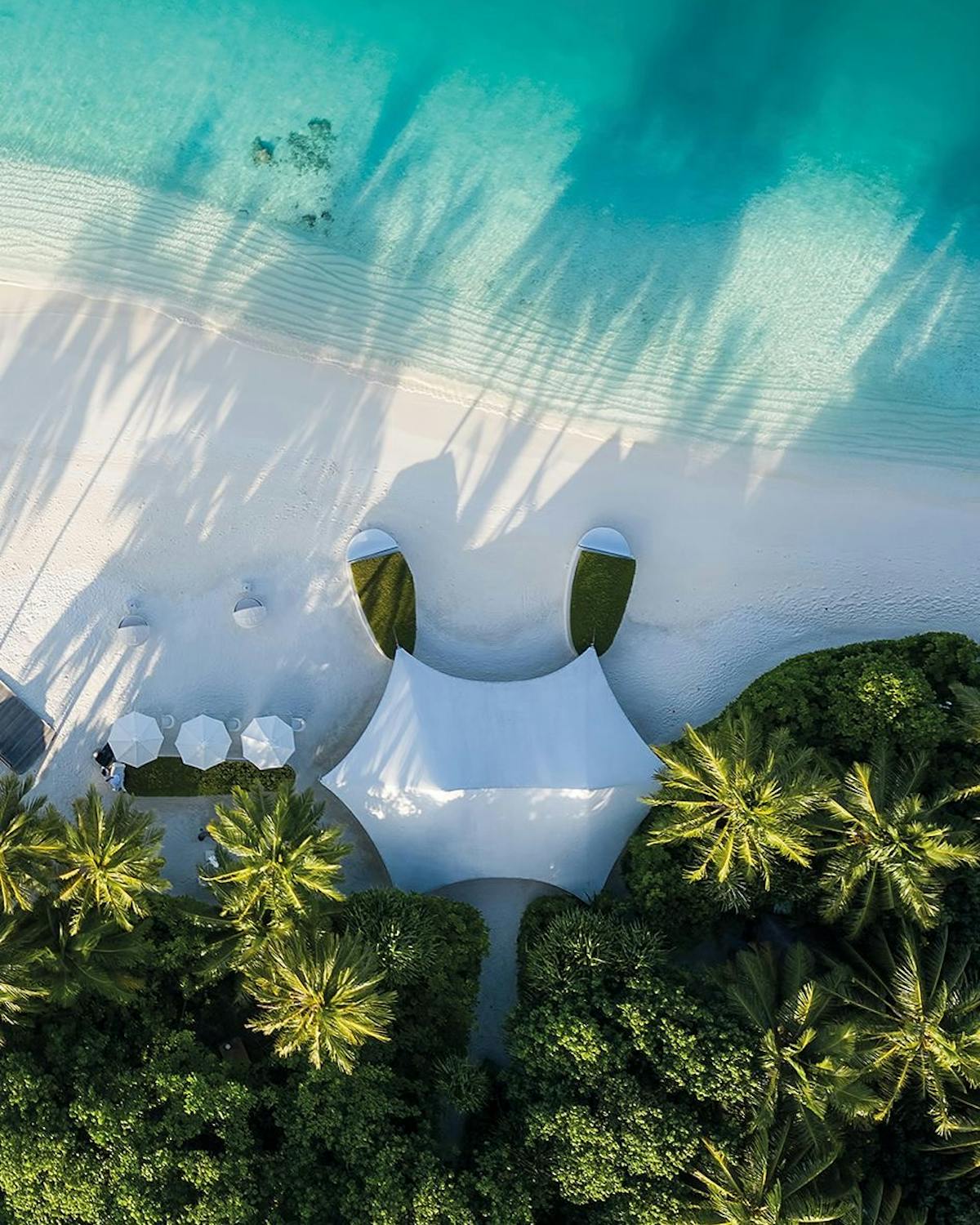 Prestige Maldives property with turquoise lagoon views Luxury villa in the Maldives with lagoon view and contemporary architecture