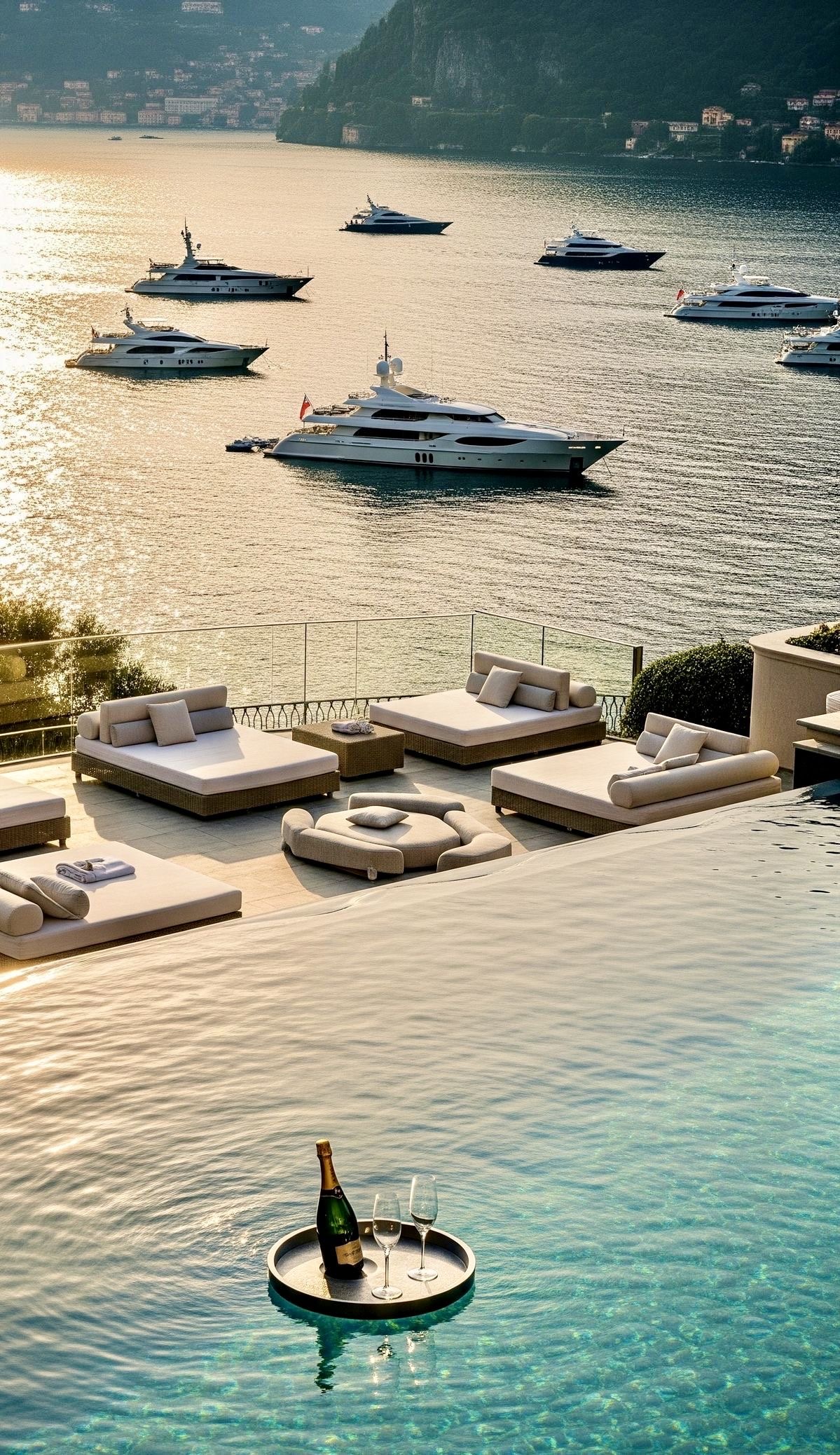 Premium residence in France with outdoor space and panoramic outlook