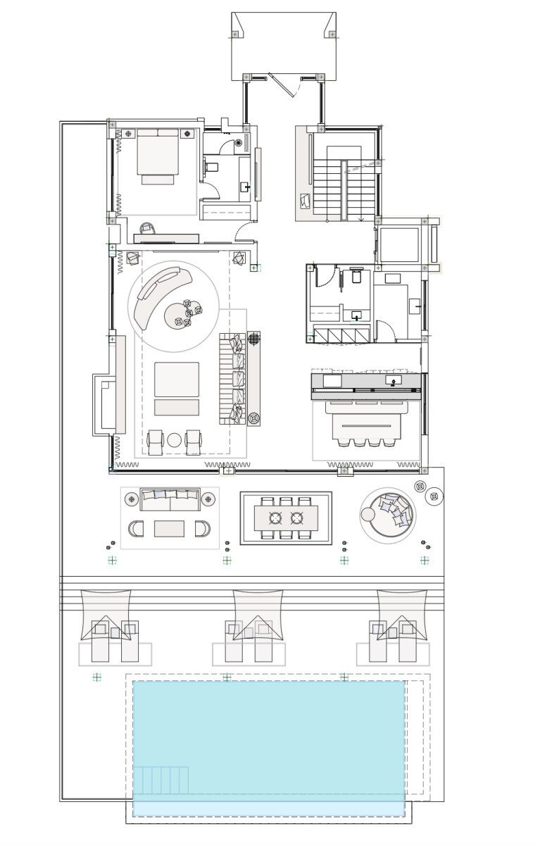 Sea-view villa for sale in Marbella Golden Mile, Marbella | Villa Haven 2209845668 floor plan 3