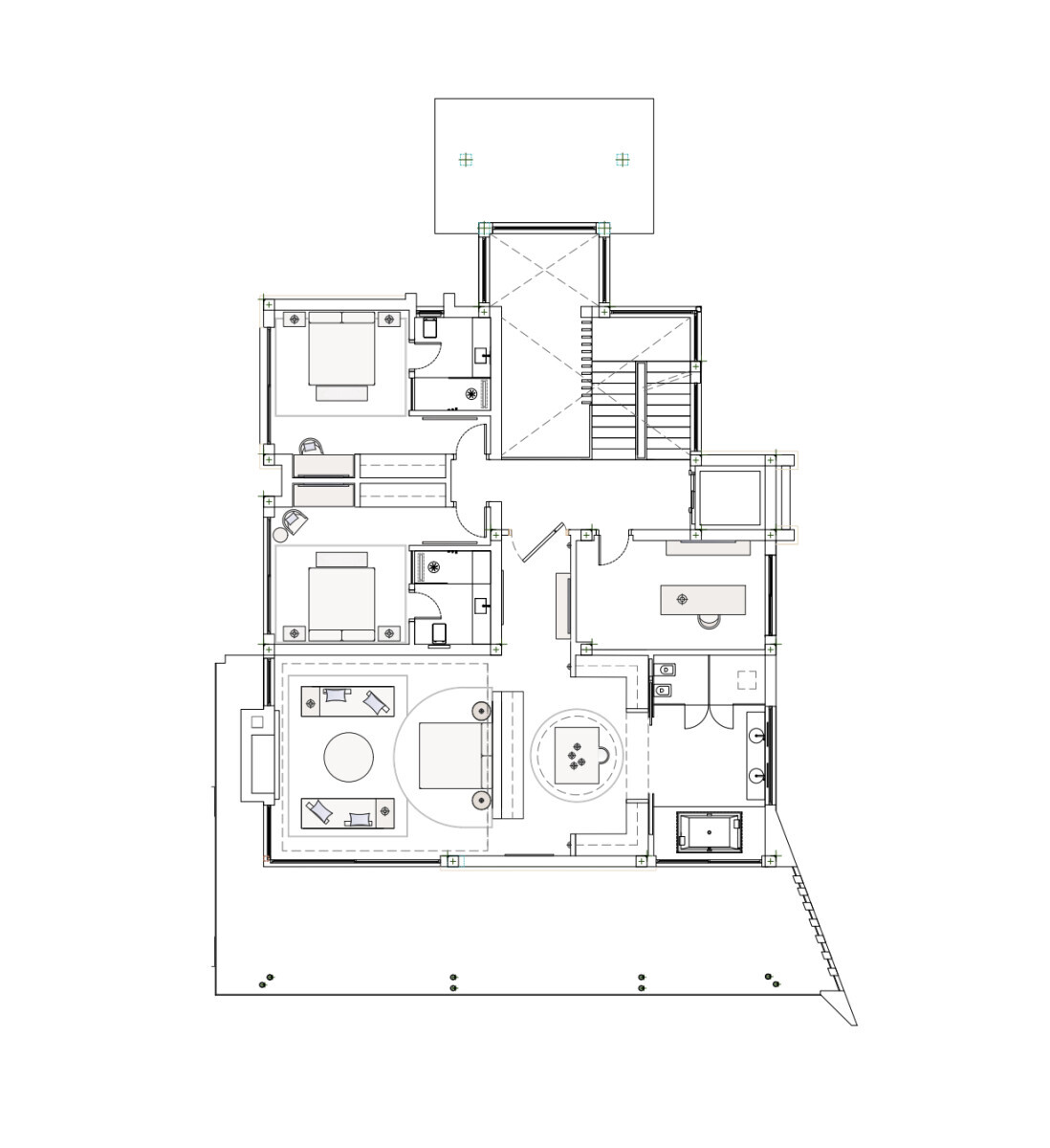 Sea-view villa for sale in Marbella Golden Mile, Marbella | Villa Haven 2209845668 floor plan 2
