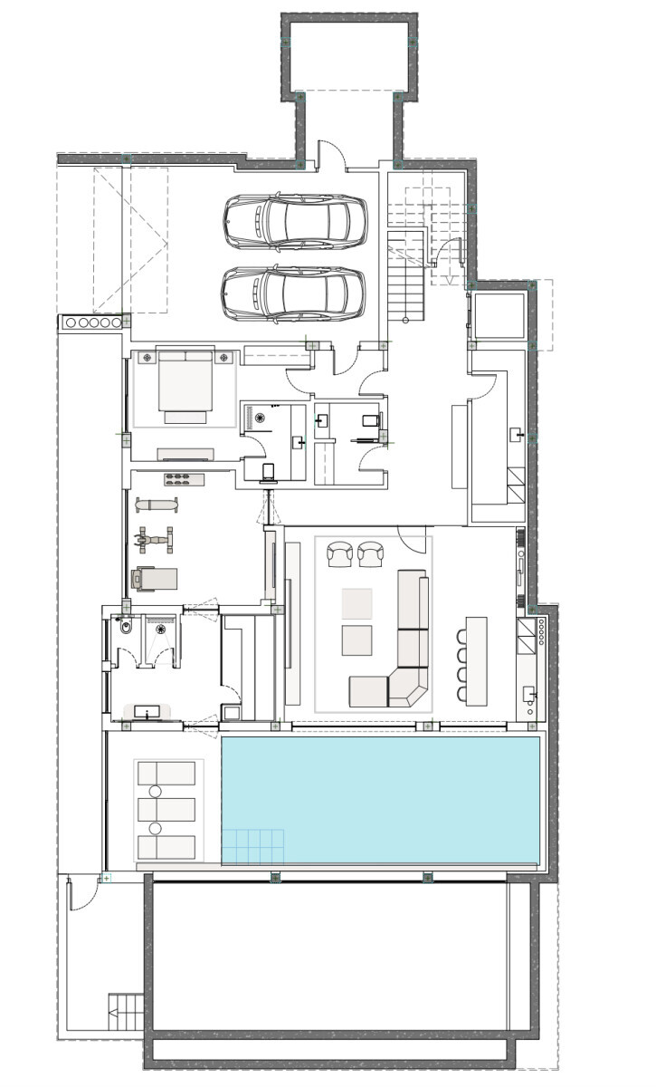 Sea-view villa for sale in Marbella Golden Mile, Marbella | Villa Haven 2209845668 floor plan 4
