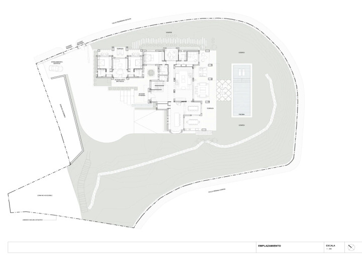 Sea-view villa for sale in El Herrojo, Benahavis | Villa Amara 1303501186 floor plan 1