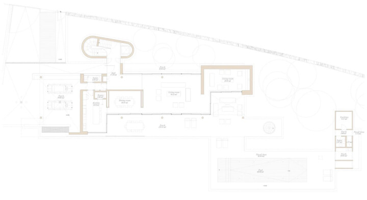 Frontline golf villa for sale in Finca Cortesin, Casares | Golfside Villa 10 3659455059 floor plan 1