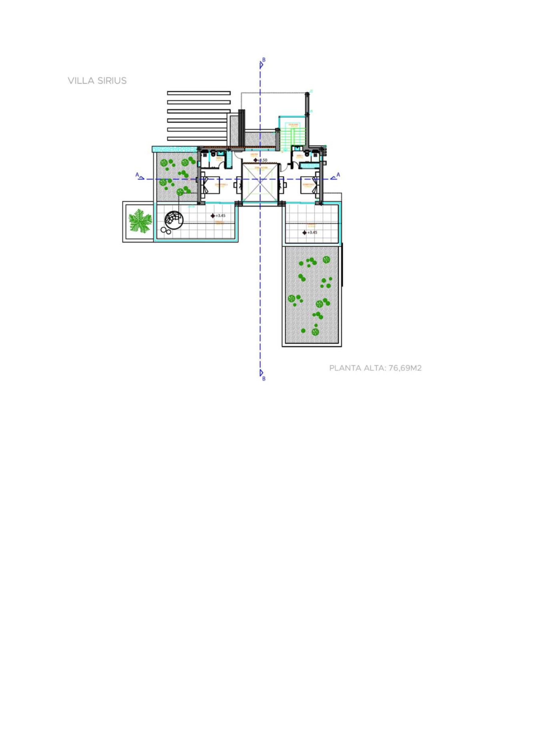 Panoramic villa for sale in Nueva Andalucia, Marbella | Villa Sirius 4128984913 floor plan 2