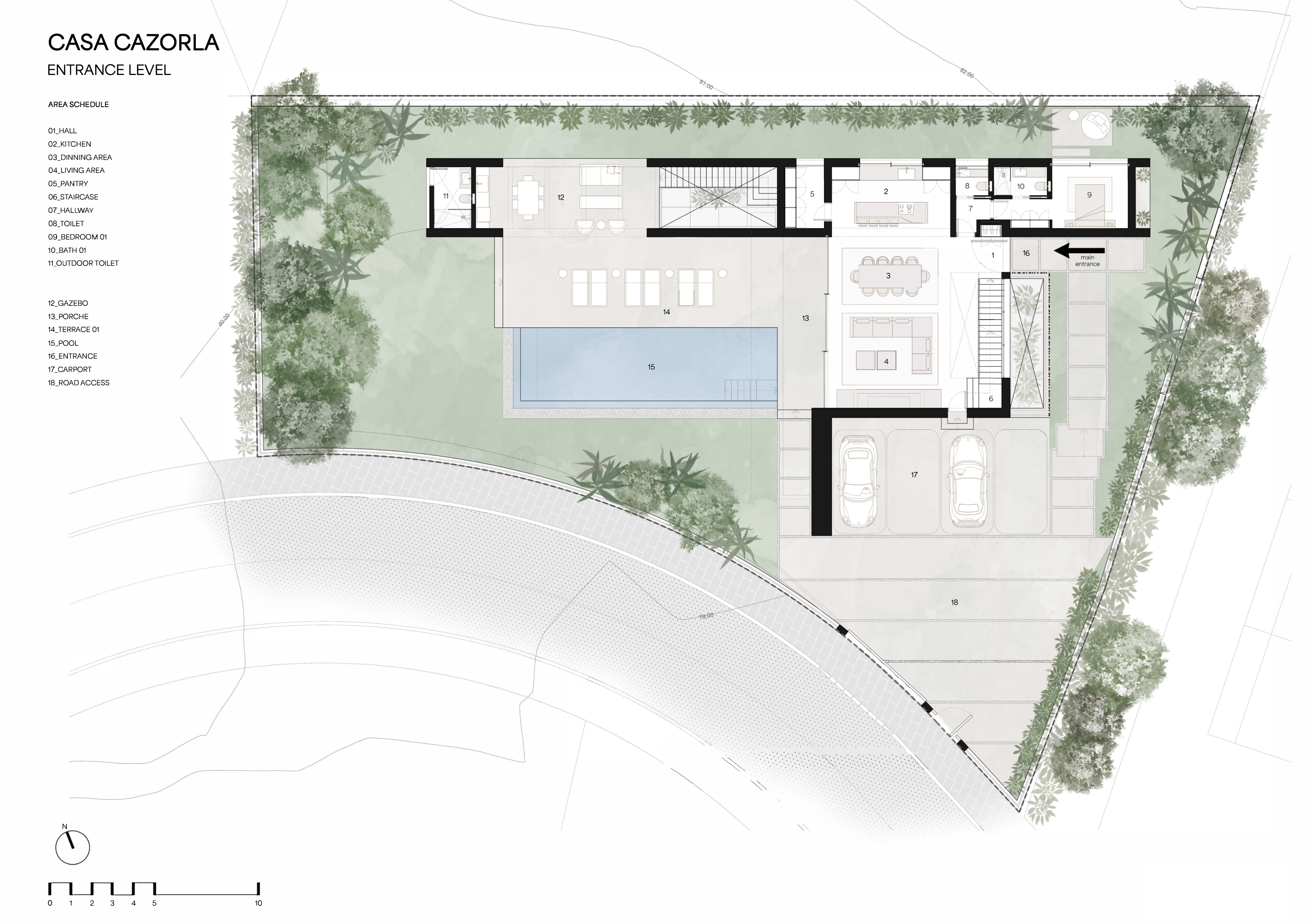 Sea-view villa for sale in Marbella Golden Mile, Marbella | Casa Cazorla 1818937607 floor plan 1