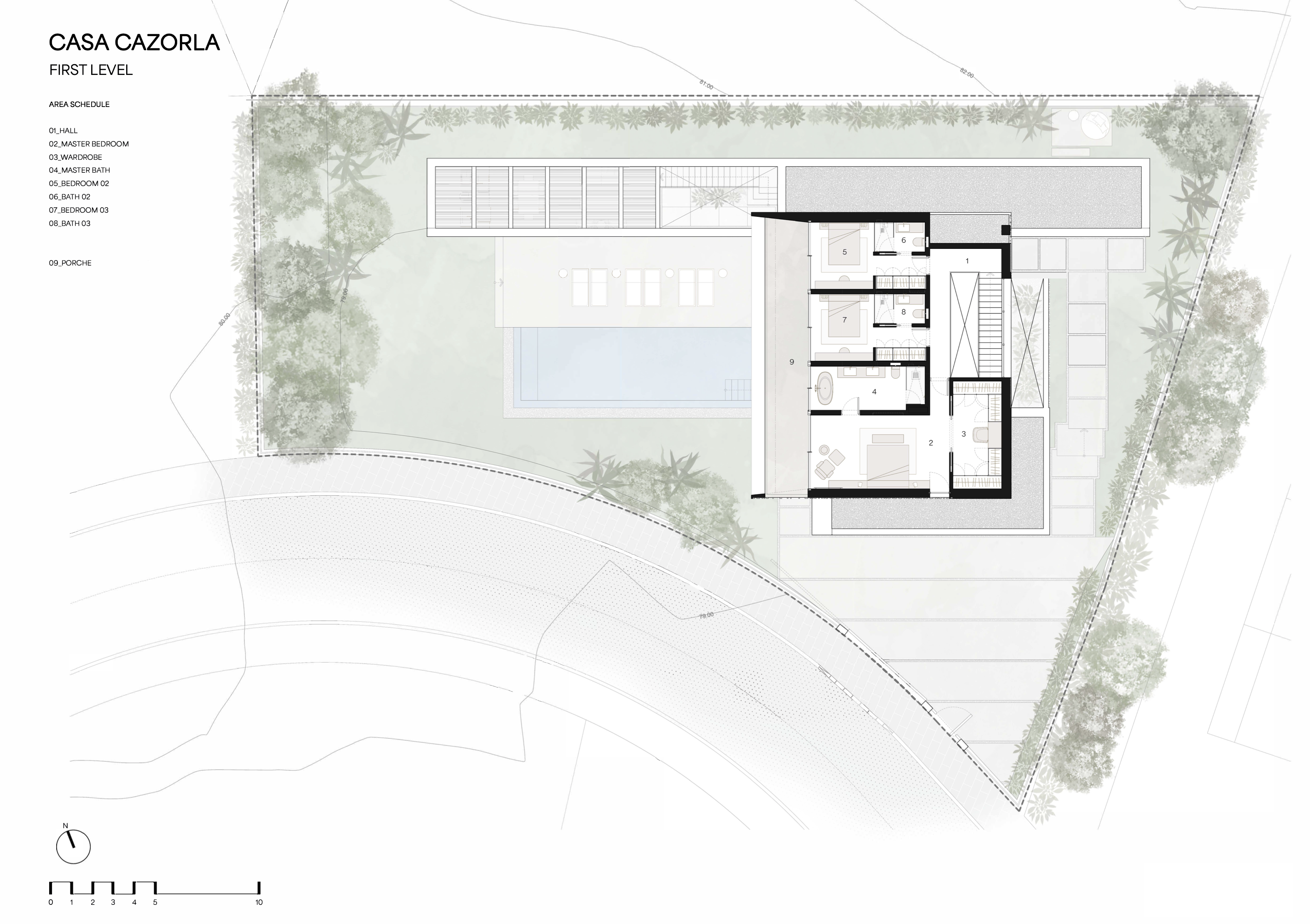 Sea-view villa for sale in Marbella Golden Mile, Marbella | Casa Cazorla 1818937607 floor plan 2