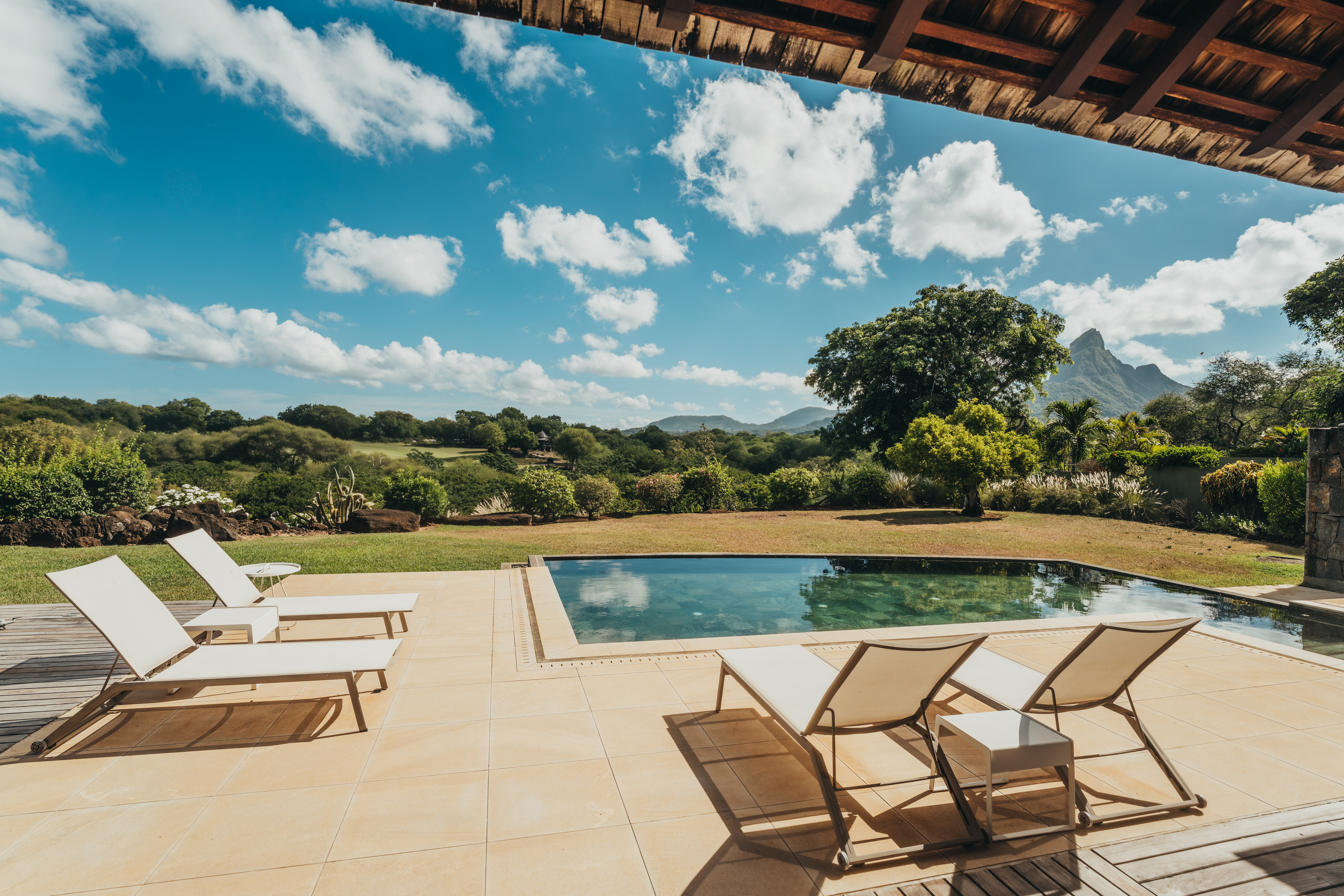 Luxury Villa with Mountain and Golf Views for Sale | Tamarina Golf Resort, Mauritius