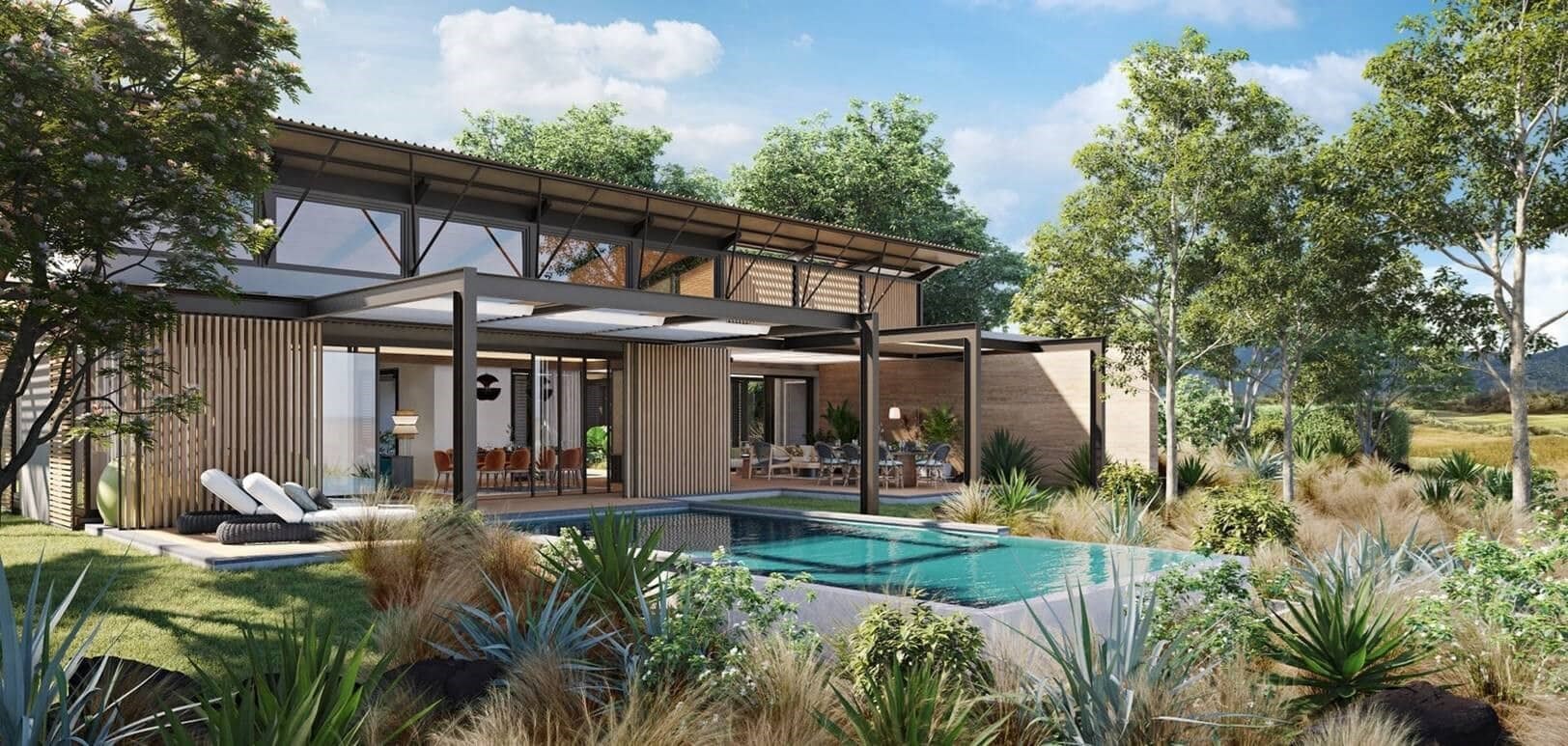 villa de luxe · a Rivière Noire · 4 chambres · 4 salles de bain · photo 1 sur 10