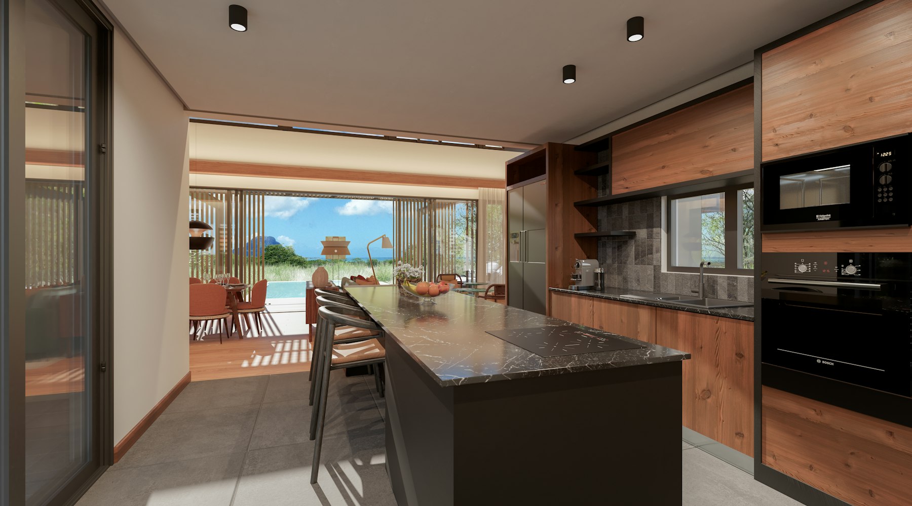 Villa S kitchen — Harmonie