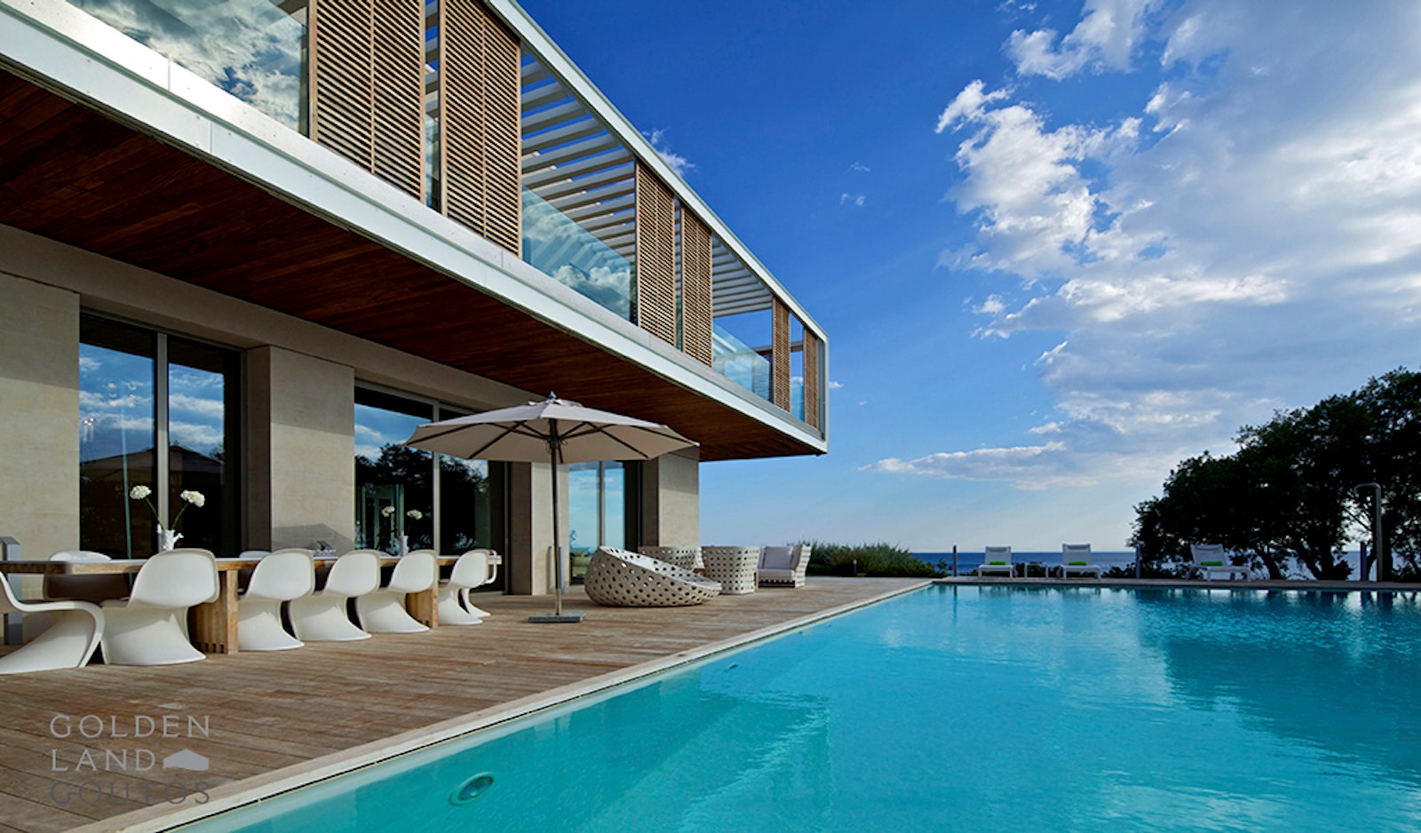Sunset Cove villa facing the sea, Agia Marina, Attica