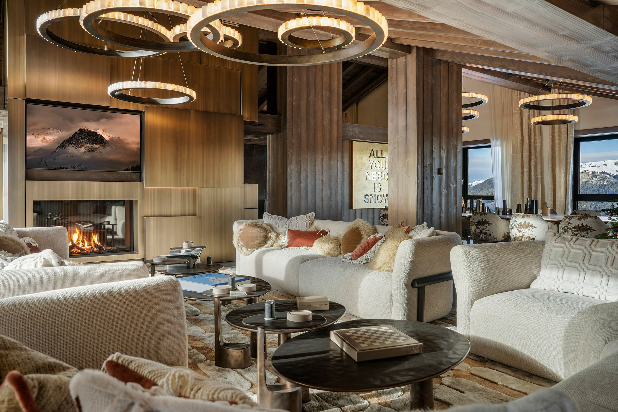 Atmosphere Penthouse holiday rental in Courchevel