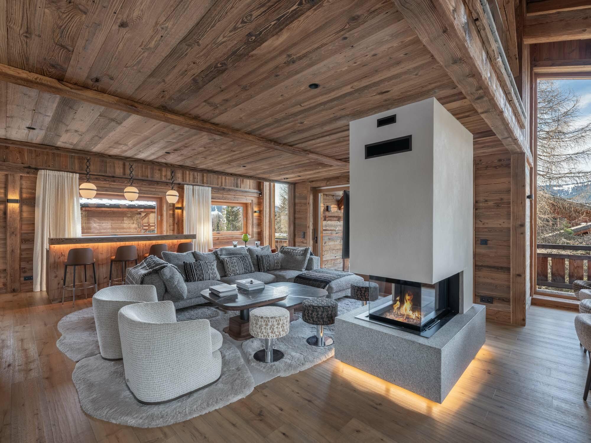 Le Thelevey holiday rental in Megeve