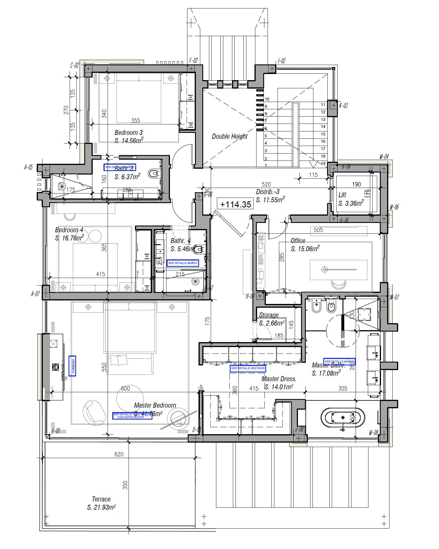 Sea-view villa for sale in Marbella Golden Mile, Marbella | Villa Harmony 4025163998 floor plan 2