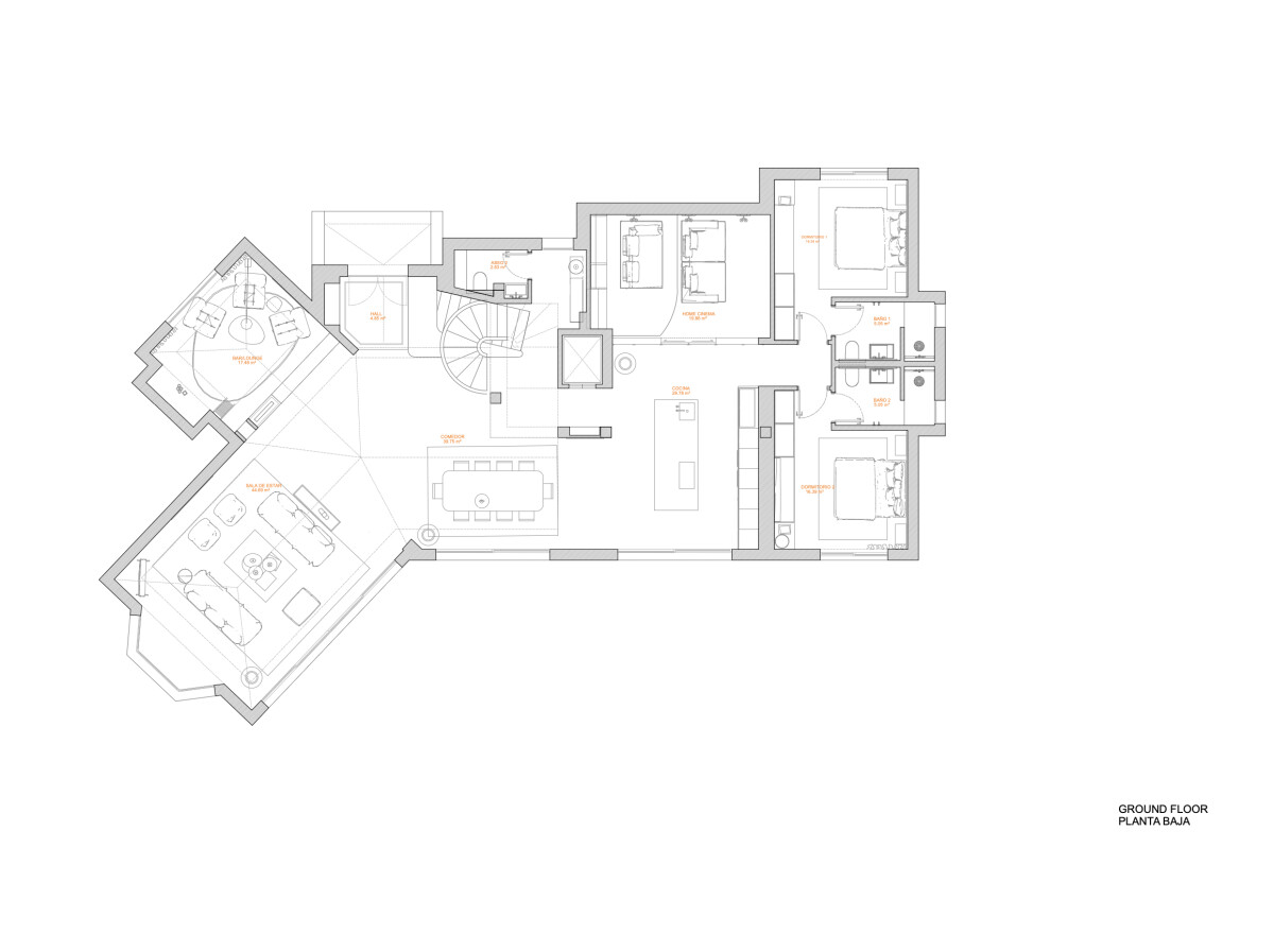 Sea-view villa for sale in El Herrojo, Benahavis | Villa Kumo 3202980702 floor plan 3