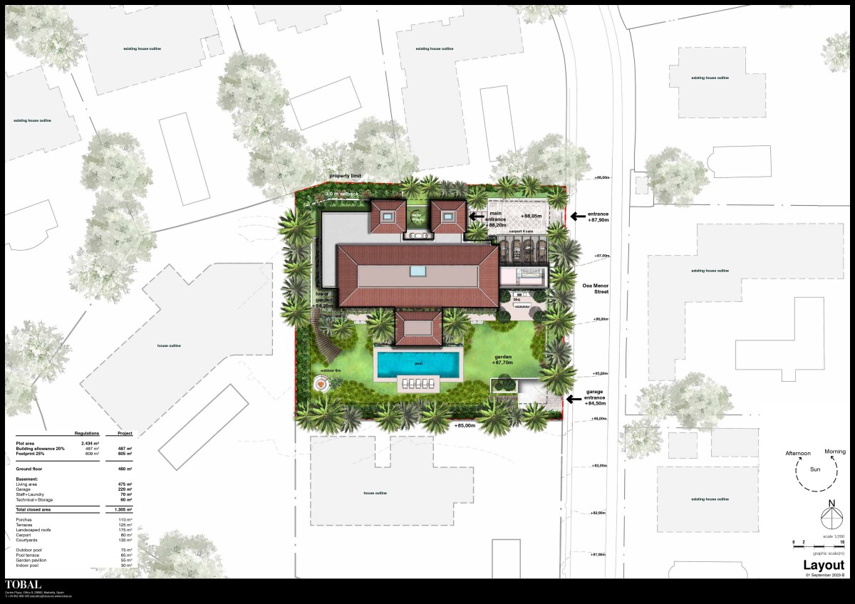 Luxury plot for sale in Nueva Andalucia, Marbella | Cerquilla 39C 254873589 floor plan 1