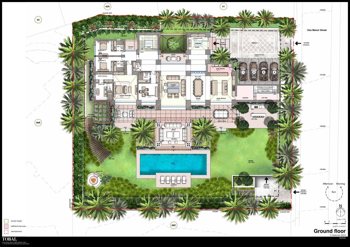 Luxury plot for sale in Nueva Andalucia, Marbella | Cerquilla 39C 254873589 floor plan 2