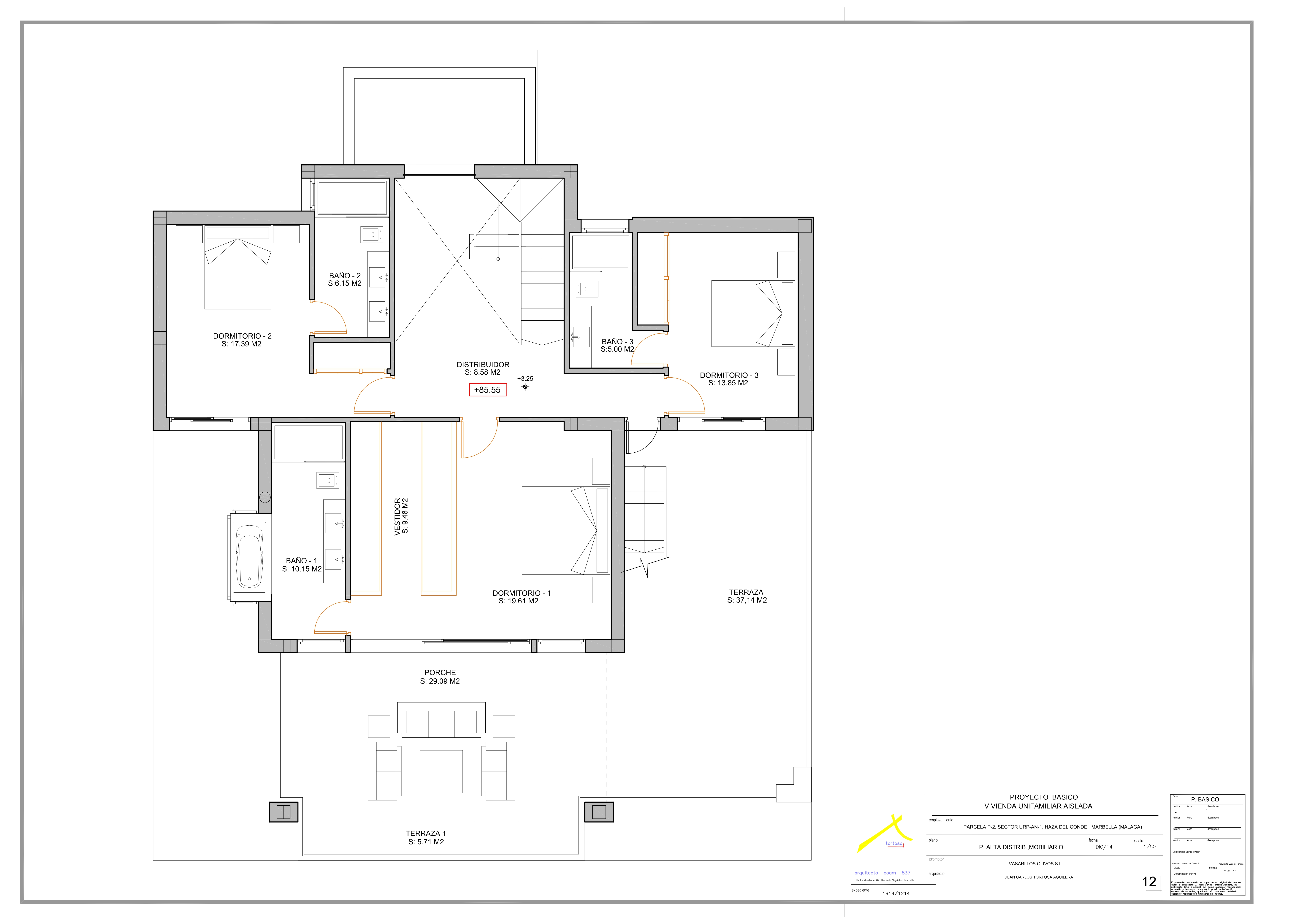 Sea-view villa for sale in Nueva Andalucia, Marbella | Los Olivos 2 2325468814 floor plan 3
