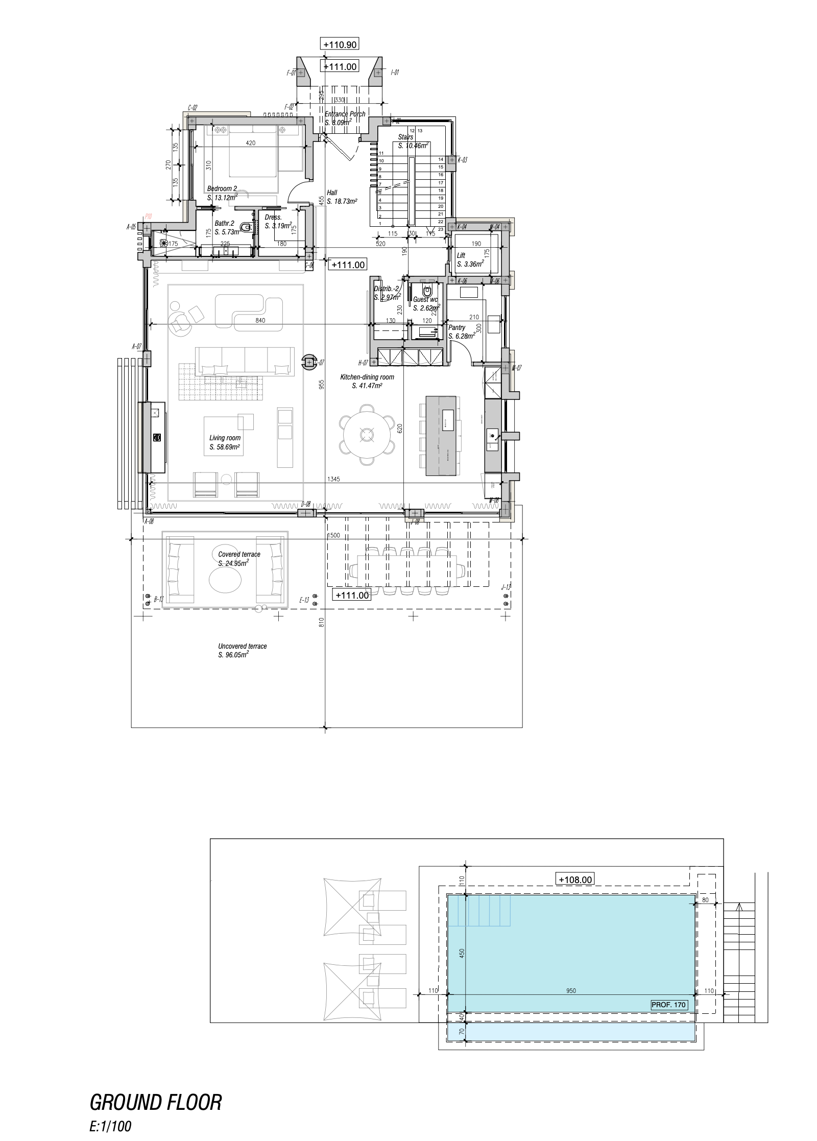 Sea-view villa for sale in Marbella Golden Mile, Marbella | Villa Harmony 4025163998 floor plan 4