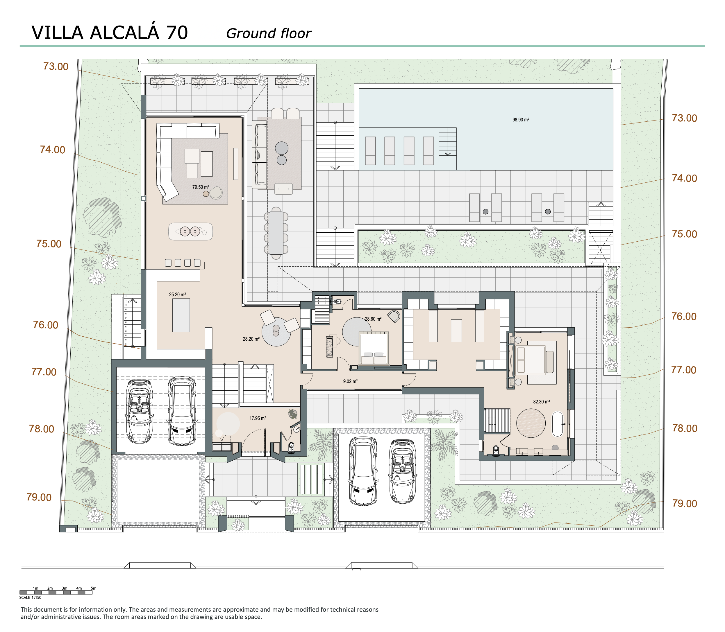 Brand-new villa for sale in Nueva Andalucia, Marbella | Alcala 70 1641453889 floor plan 1