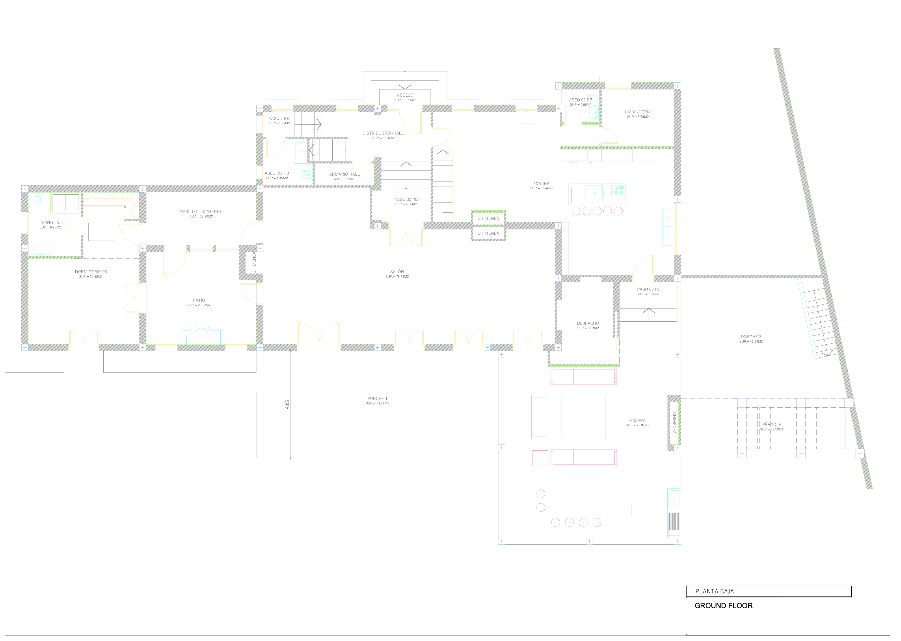 Frontline golf villa for sale in Nueva Andalucia, Marbella | Villa Hermosa 2417972697 floor plan 2
