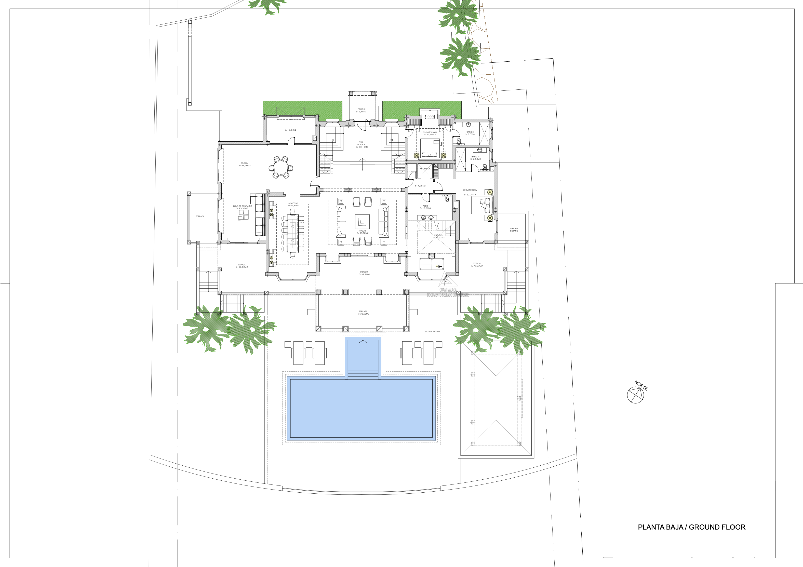Sea-view villa for sale in El Madroñal, Benahavis | Madroñal 6 2778275205 floor plan 1