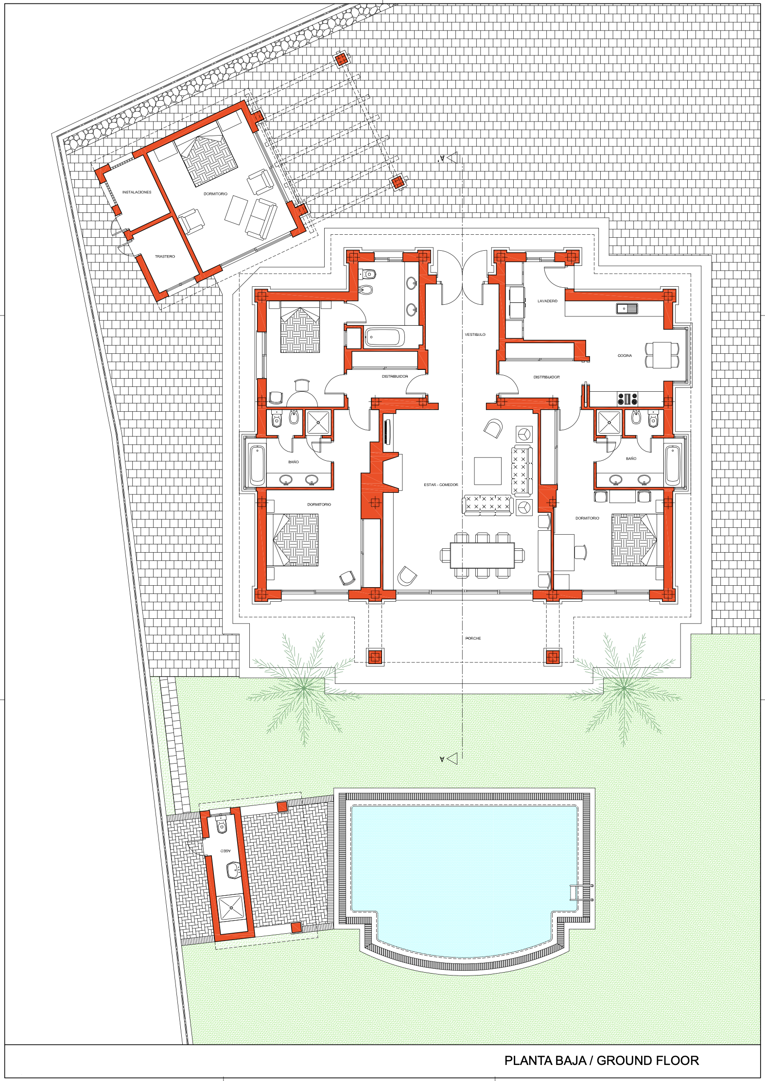 Luxury villa for sale in Nueva Andalucia, Marbella | Villa La Perla 3159042223 floor plan 2