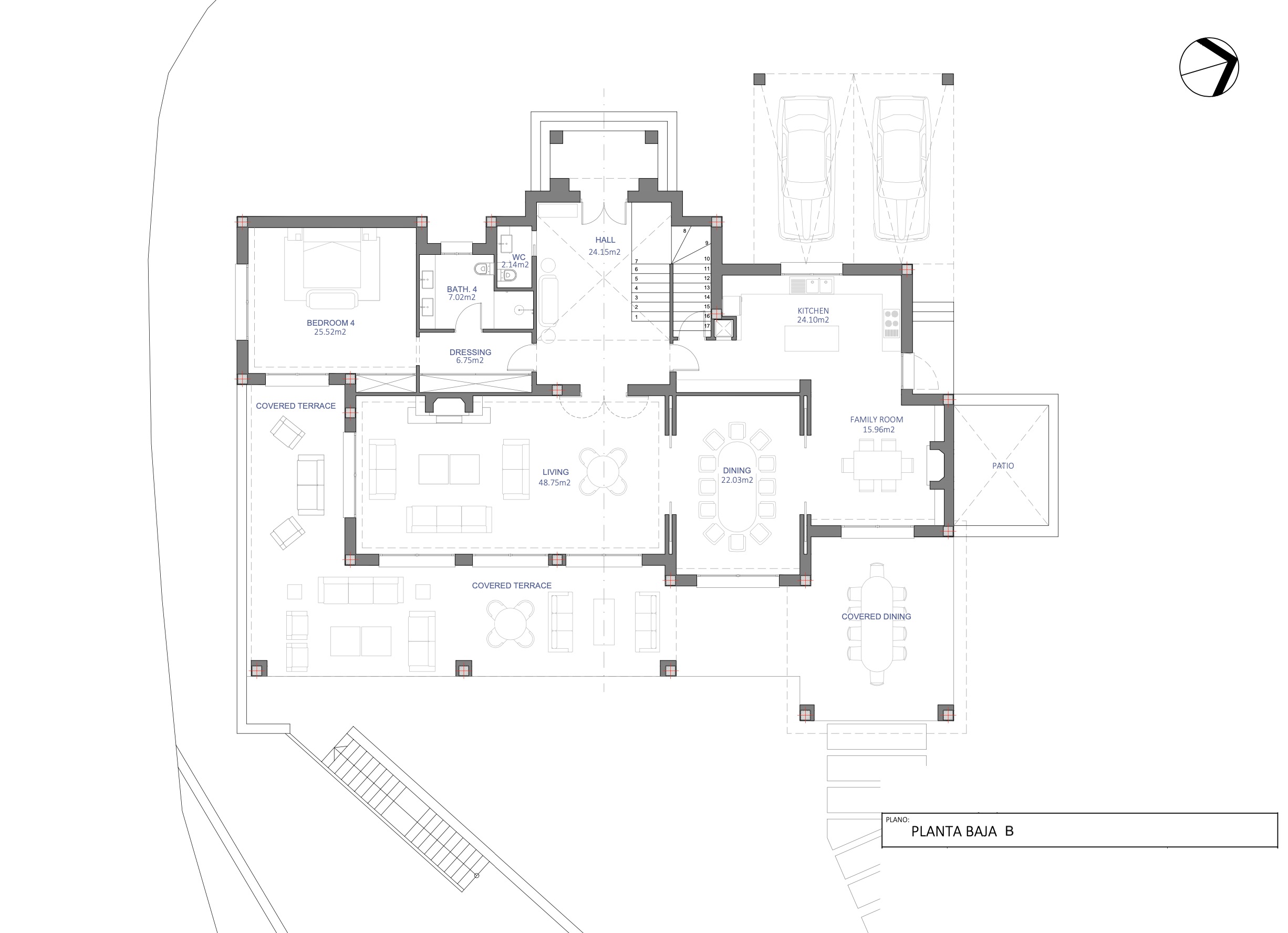Luxury plot for sale in El Herrojo, Benahavis | Herrojo 53 2316163610 floor plan 3
