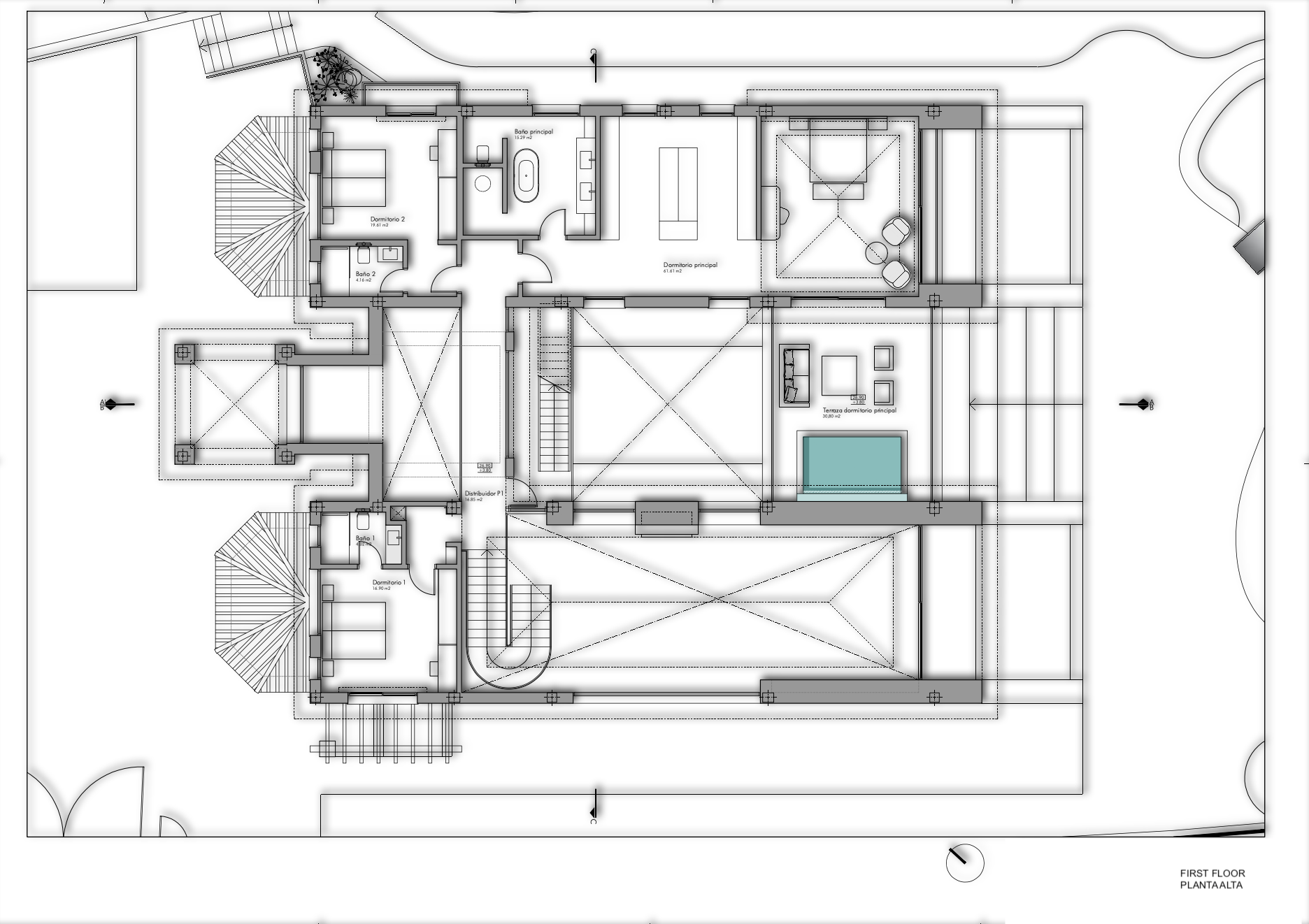 Luxury plot for sale in Nueva Andalucia, Marbella | Villa Los Arcos – Plot with license 2816792838 floor plan 1
