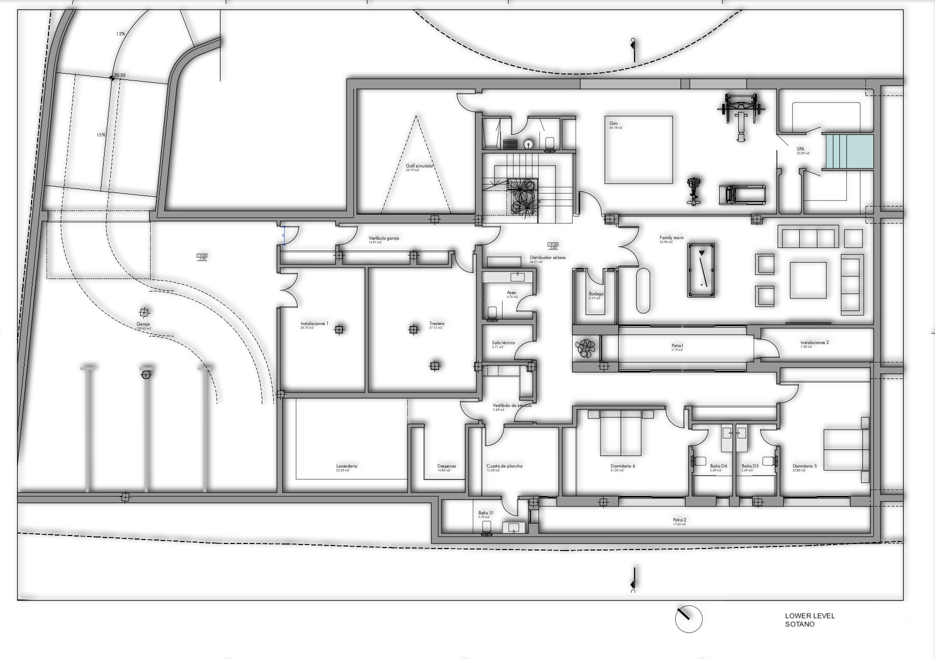 Luxury plot for sale in Nueva Andalucia, Marbella | Villa Los Arcos – Plot with license 2816792838 floor plan 2