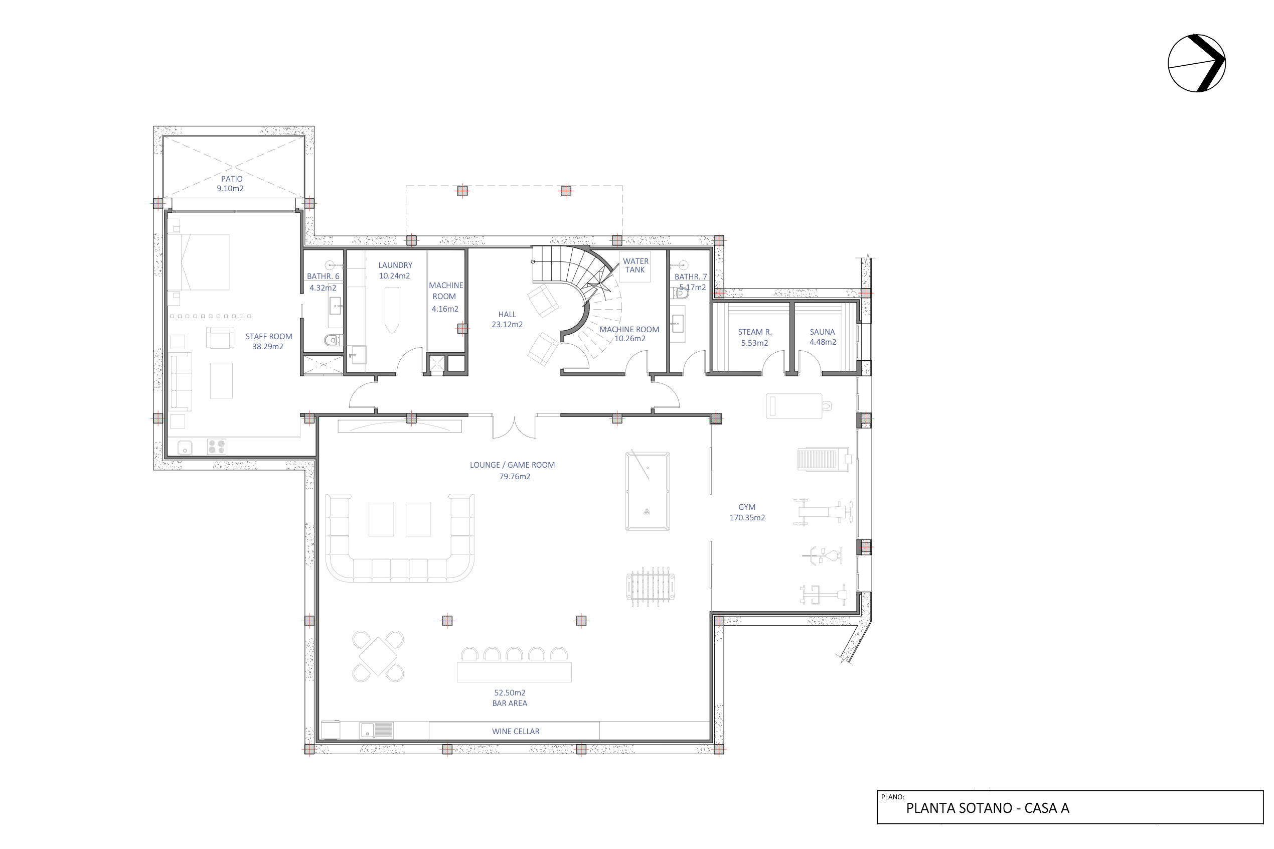 Luxury plot for sale in El Herrojo, Benahavis | Herrojo 53 2316163610 floor plan 11