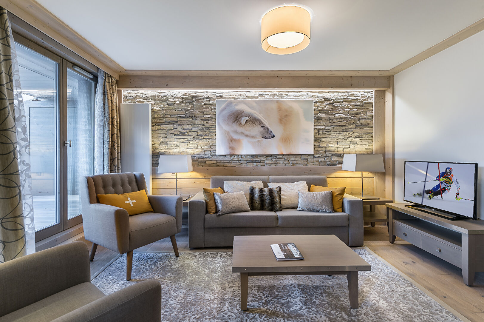 Ideally located two-bedroomed apartment for sale in Courchevel