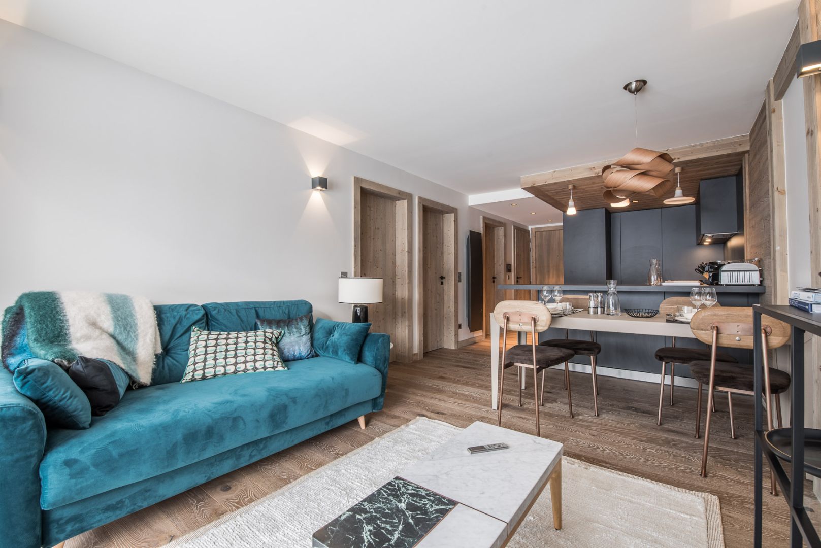 1-bedroom apartment + sleeping area in the heart of the resort for sale in Courchevel