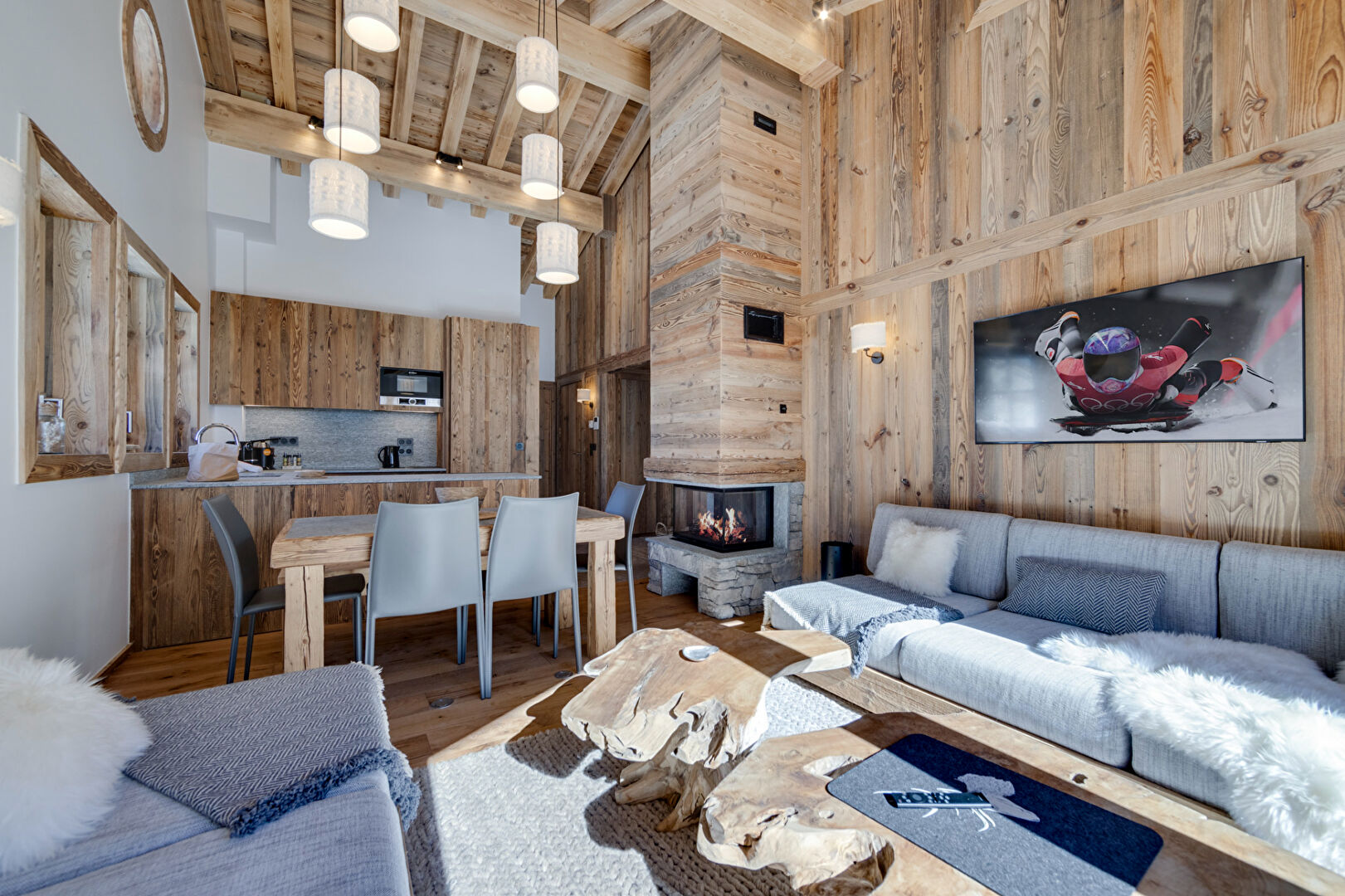 New 4-bedroom penthouse - Panoramic views for sale in Val d'Isere