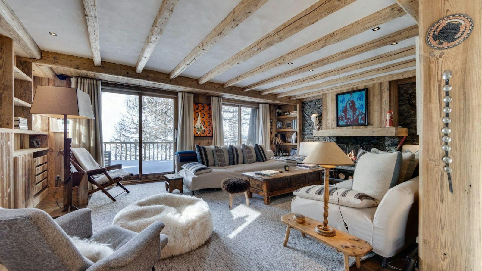 6-bedroom chalet with sauna overlooking the Manchet valley, Val d'Isère