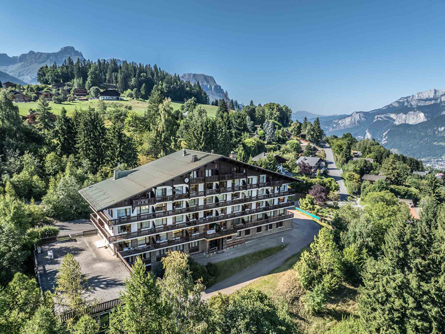 La Grande Cordée - Set of 11 lots with high potential facing Mont Blanc for sale in Megeve