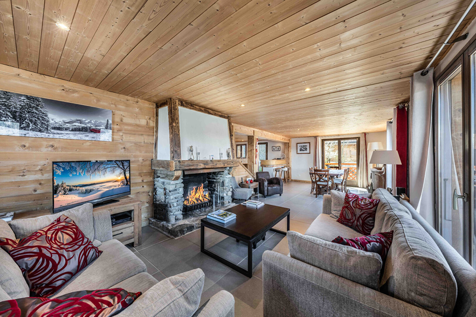 Chalet - 4 bedrooms - overlooking the village for sale in Saint-Gervais Mont-Blanc