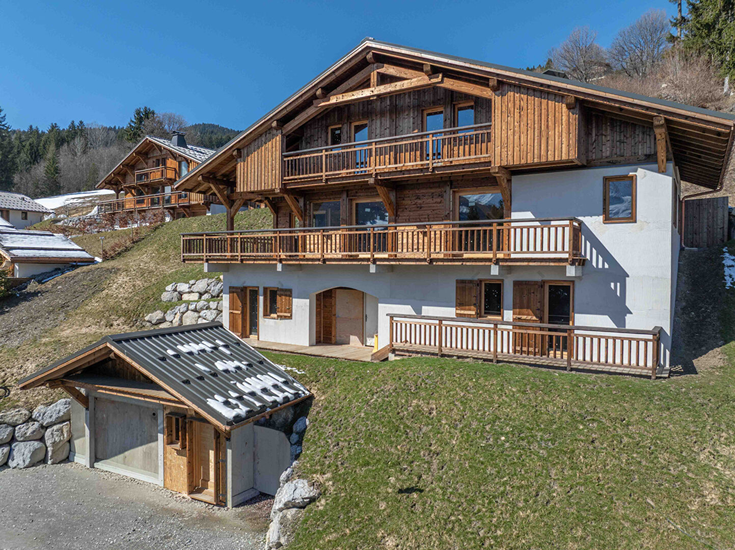 New chalet - 5 bedrooms - Mont Blanc views for sale in Saint-Gervais Mont-Blanc