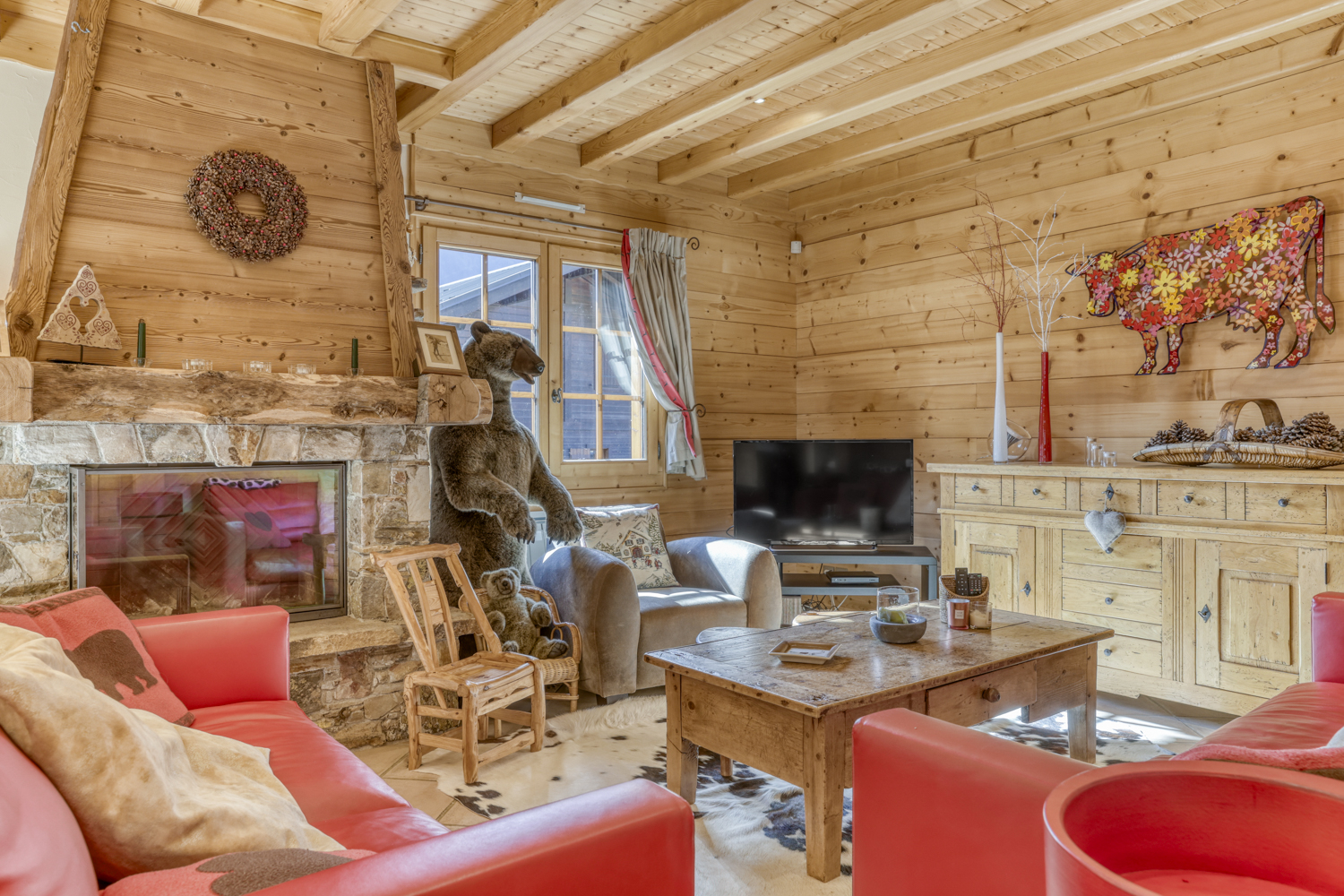 4-bedroom chalet - Close to the village center - Unobstructed views for sale in Saint-Gervais Mont-Blanc
