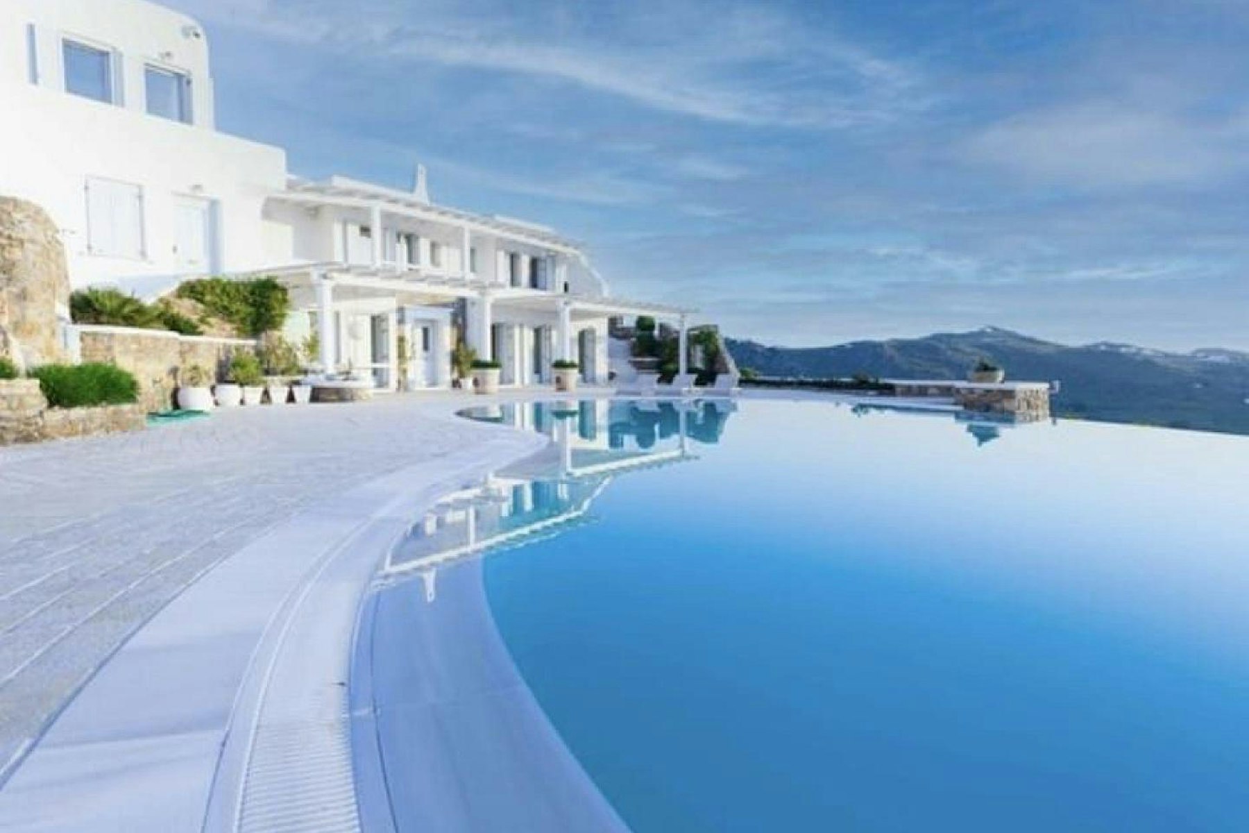 Villa above Kalo Livadi beach, Mykonos