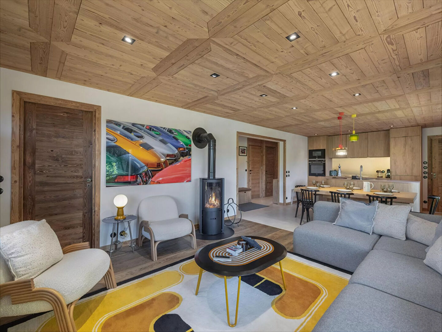 Superb renovated apartment of 90.98 sqm - 3 bedrooms for sale in Megeve