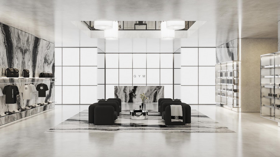 Boutique et espace bien-être Dolce&Gabbana