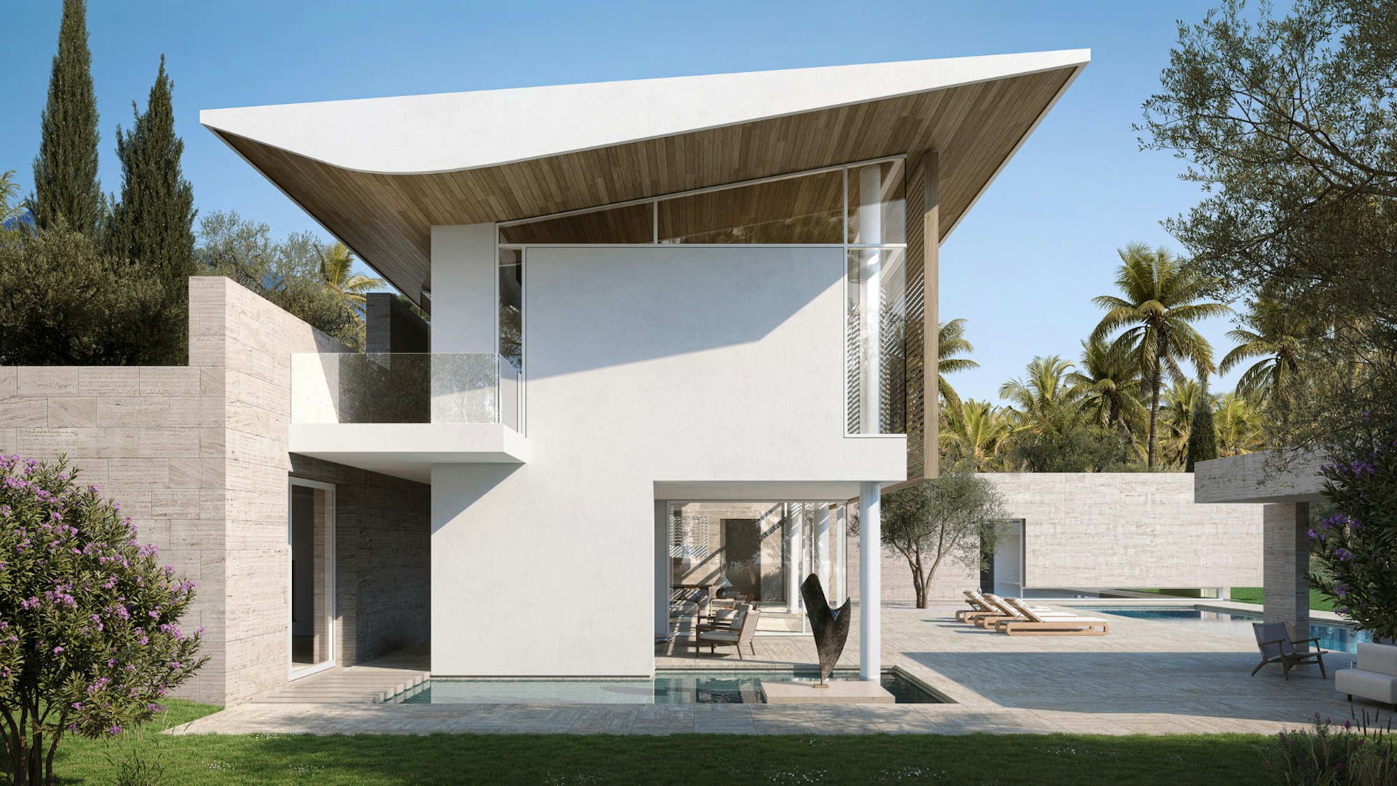 Contemporary architecture of Four Seasons Private Residences Marbella