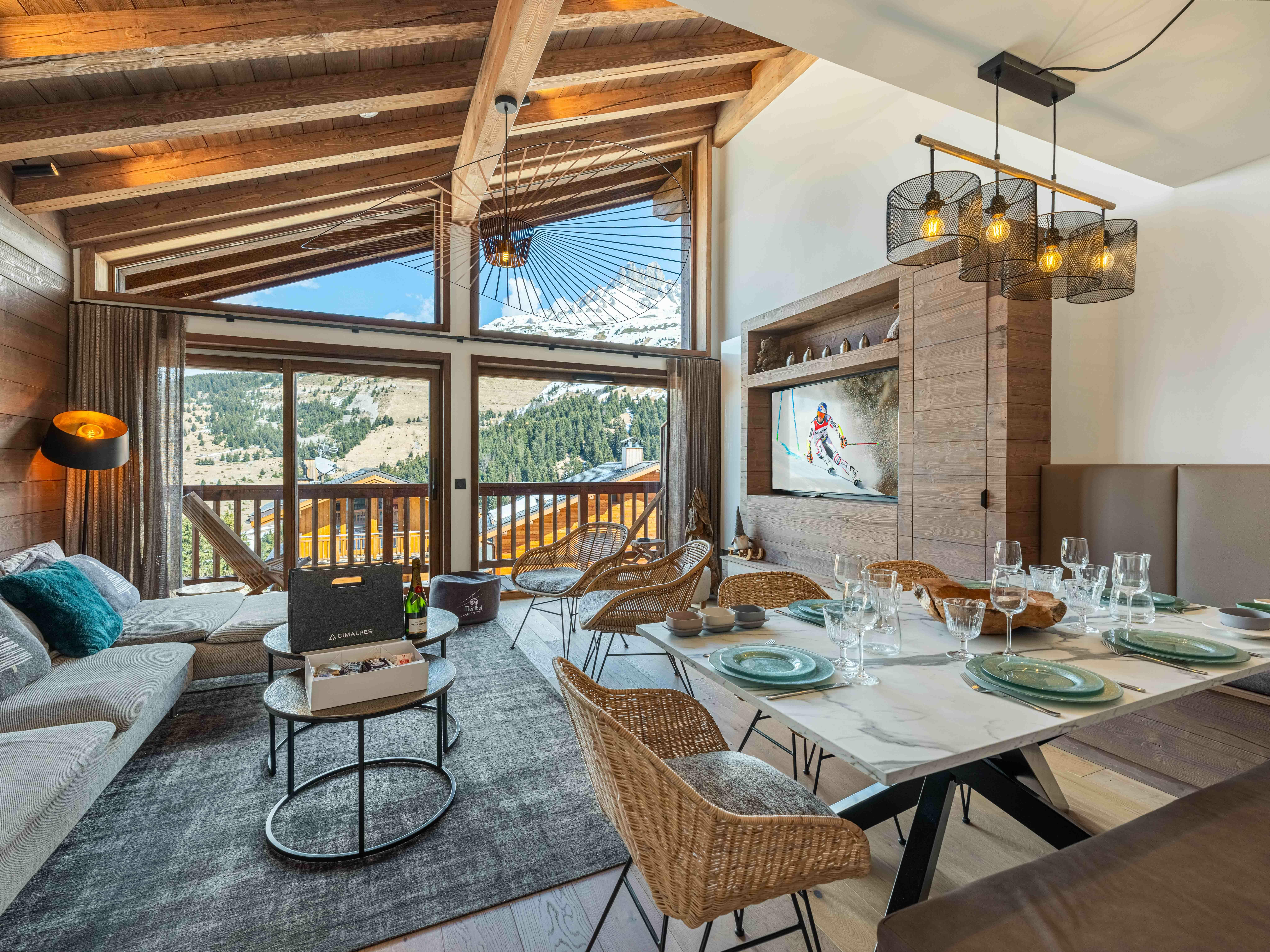 Les Chalets de Mottaret B22 en location saisonnière à Méribel