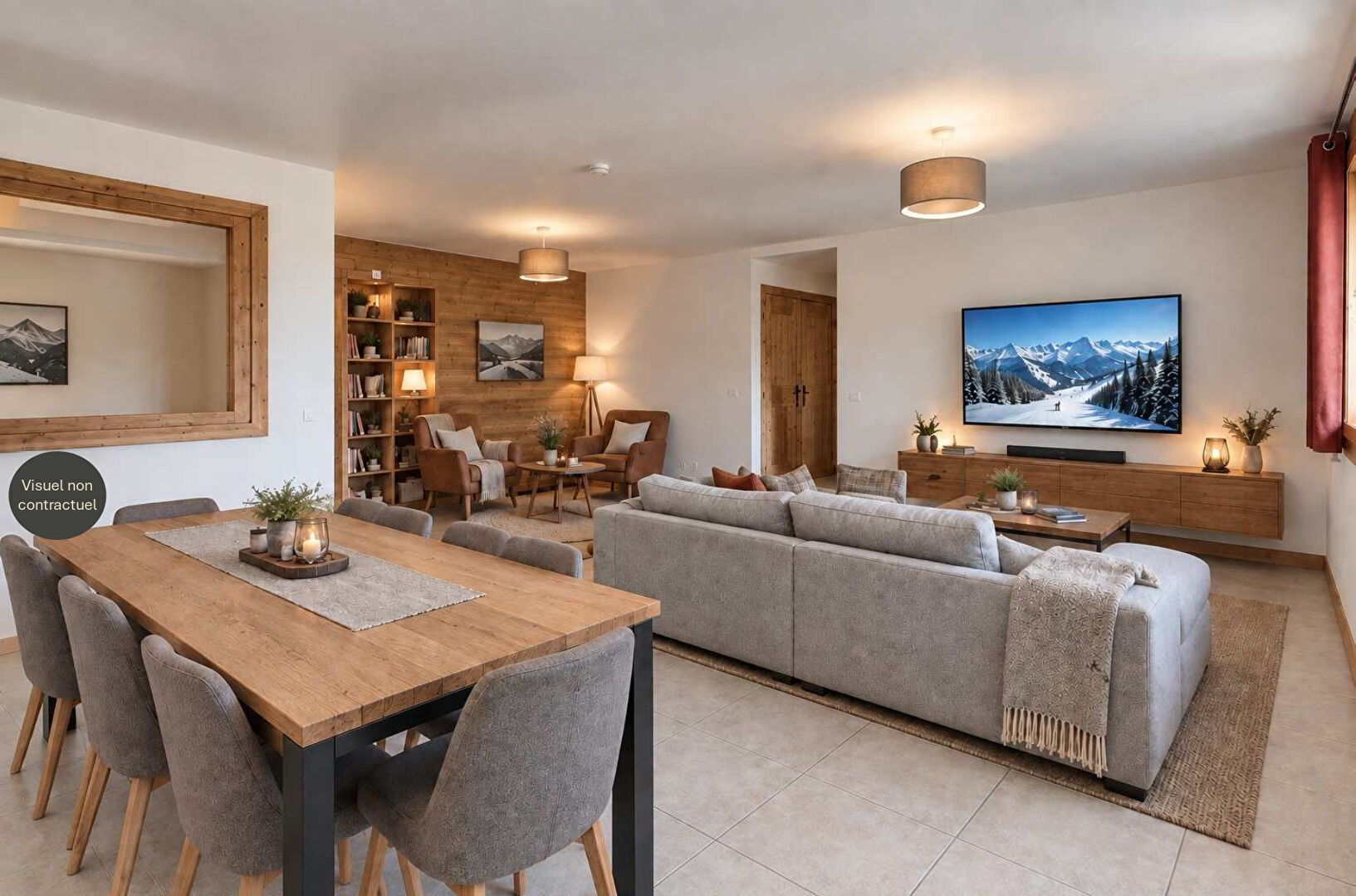 Appartement 3 chambres à proximité des pistes à vendre à Courchevel