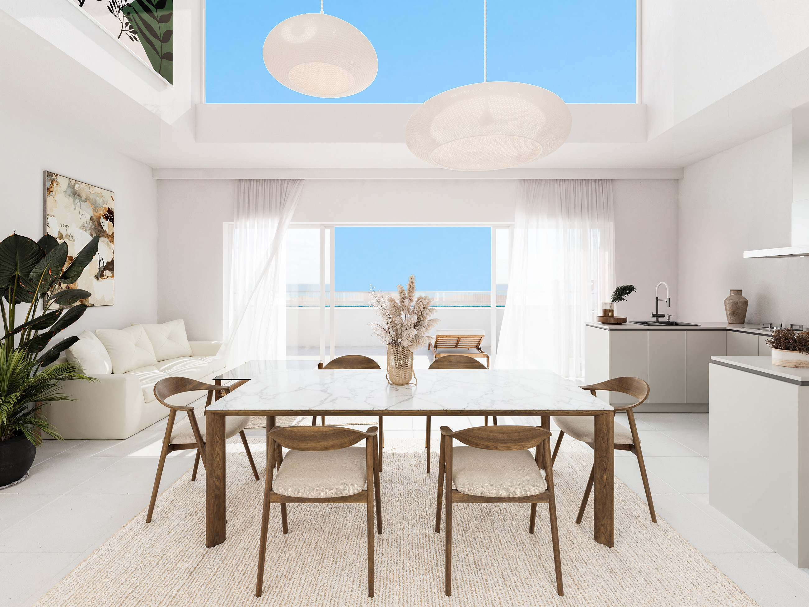 THE PAC Residencies – 3-Bedroom Penthouse, 239 m² (Block E), Pointe aux Canonniers
