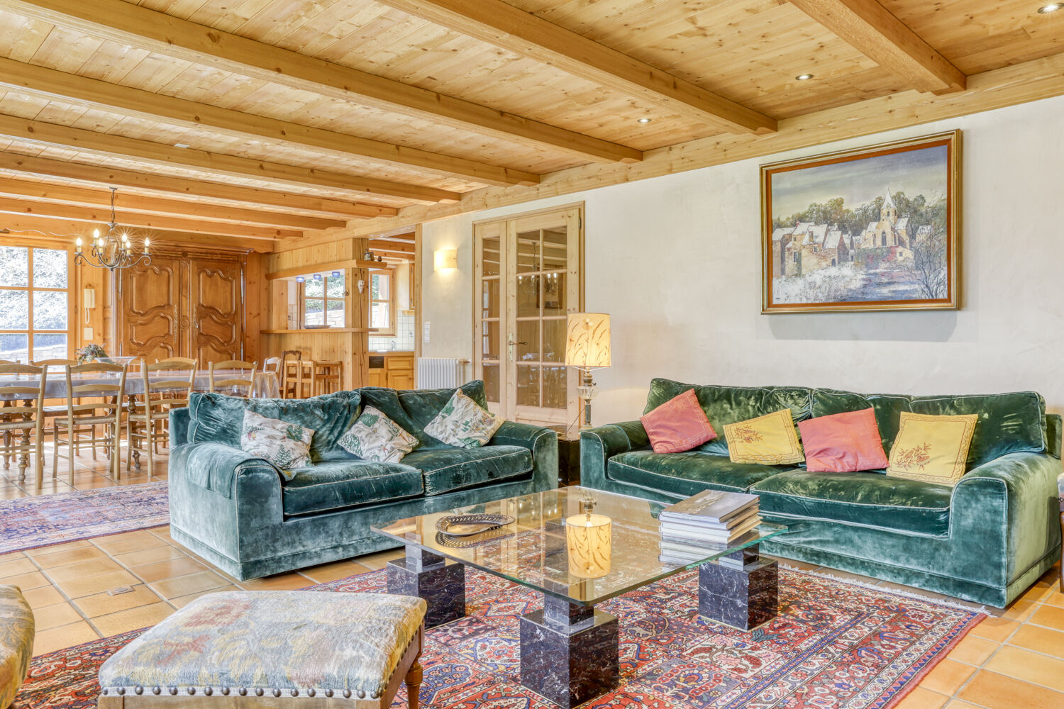 Authentic chalet - 6 bedrooms - Unobstructed views of Mont Blanc for sale in Saint-Gervais Mont-Blanc
