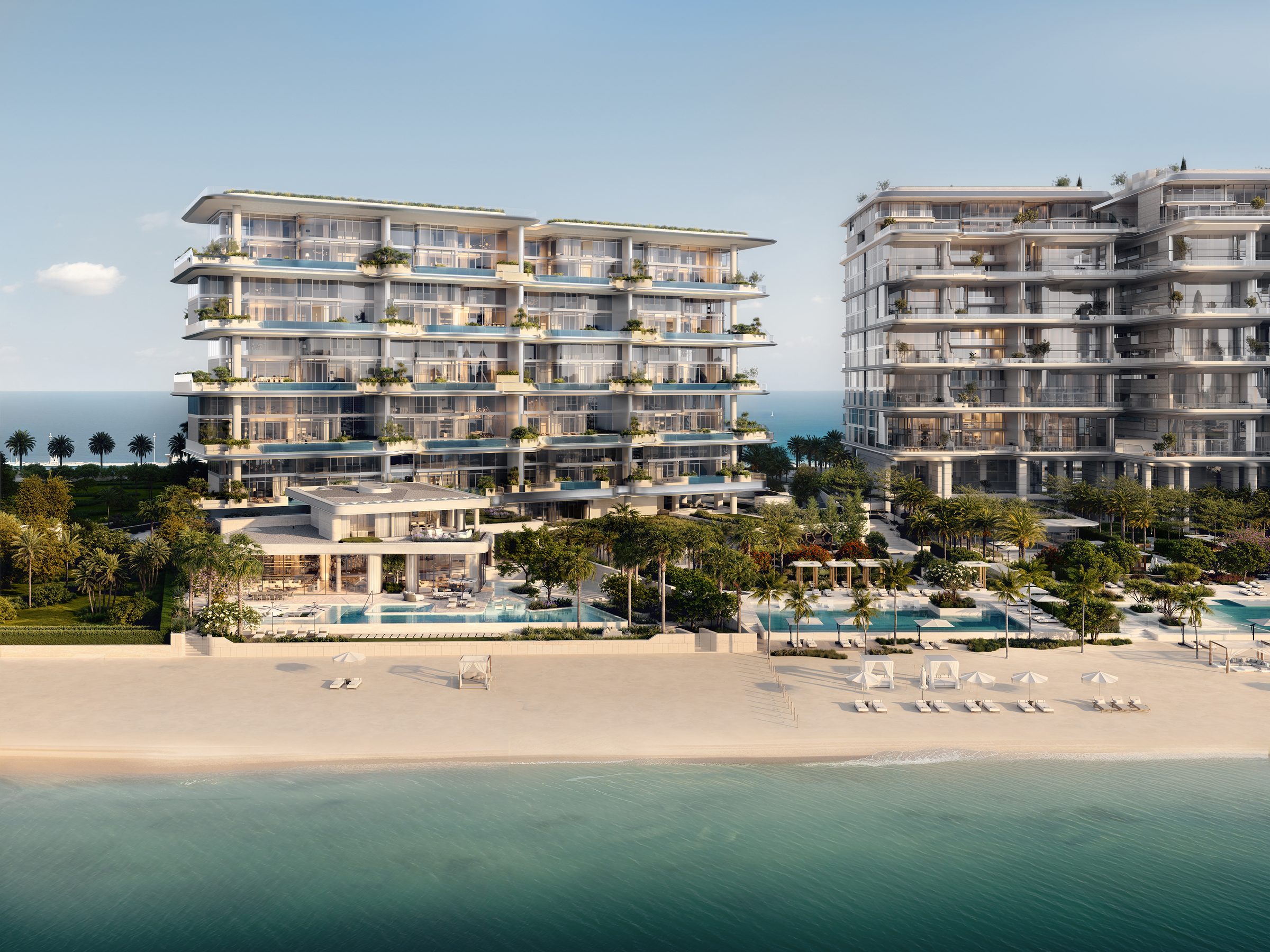 ORLA Infinity, Dorchester Collection – Duplex 701, 4 bedrooms with pool, 8,350 sq ft, Palm Jumeirah