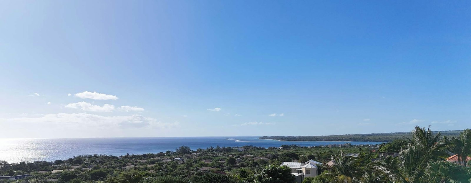 Actual view from the penthouse level of Anaya 6, Tamarin