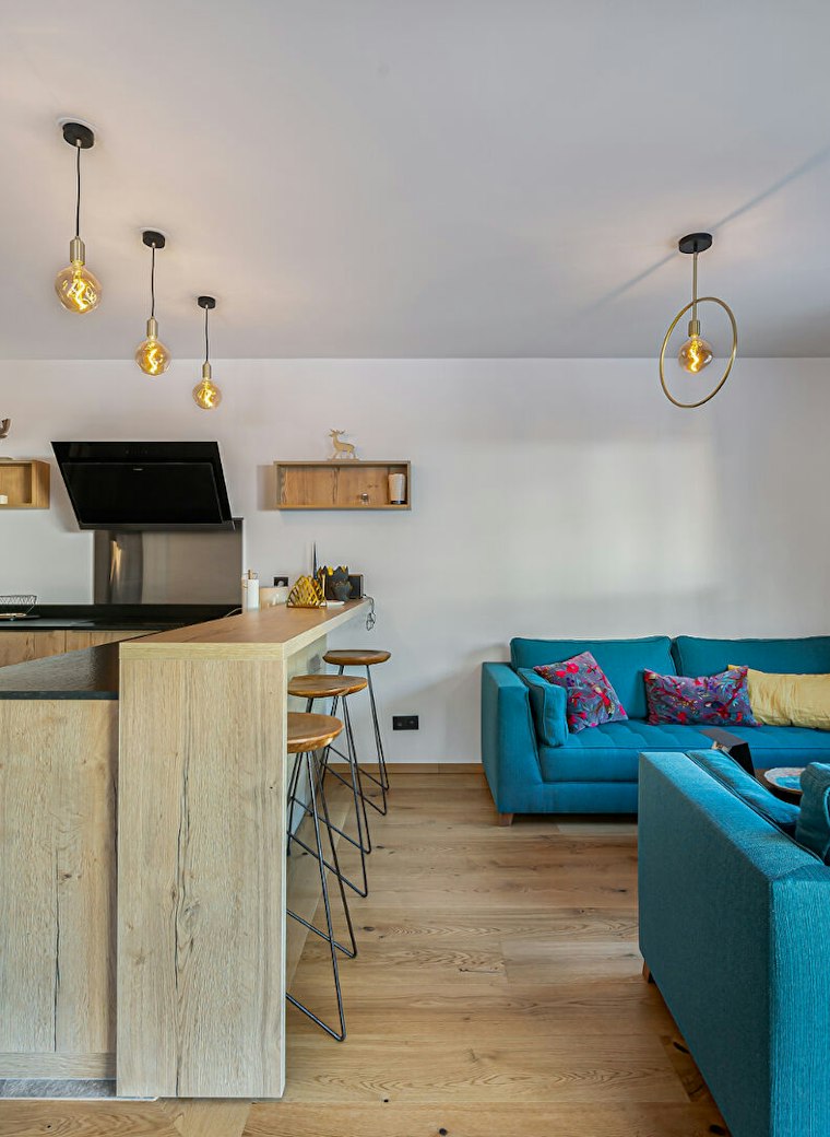 Newly built family-friendly apartment - close to the slopes for sale in Courchevel