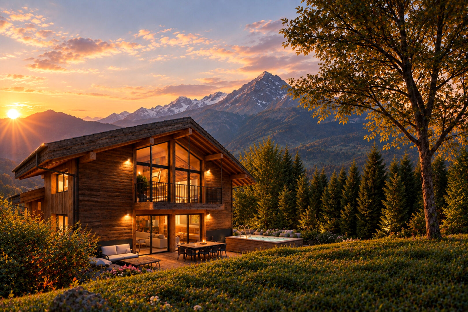 Chalet 1195 - A rare and new opportunity for sale in Chamonix